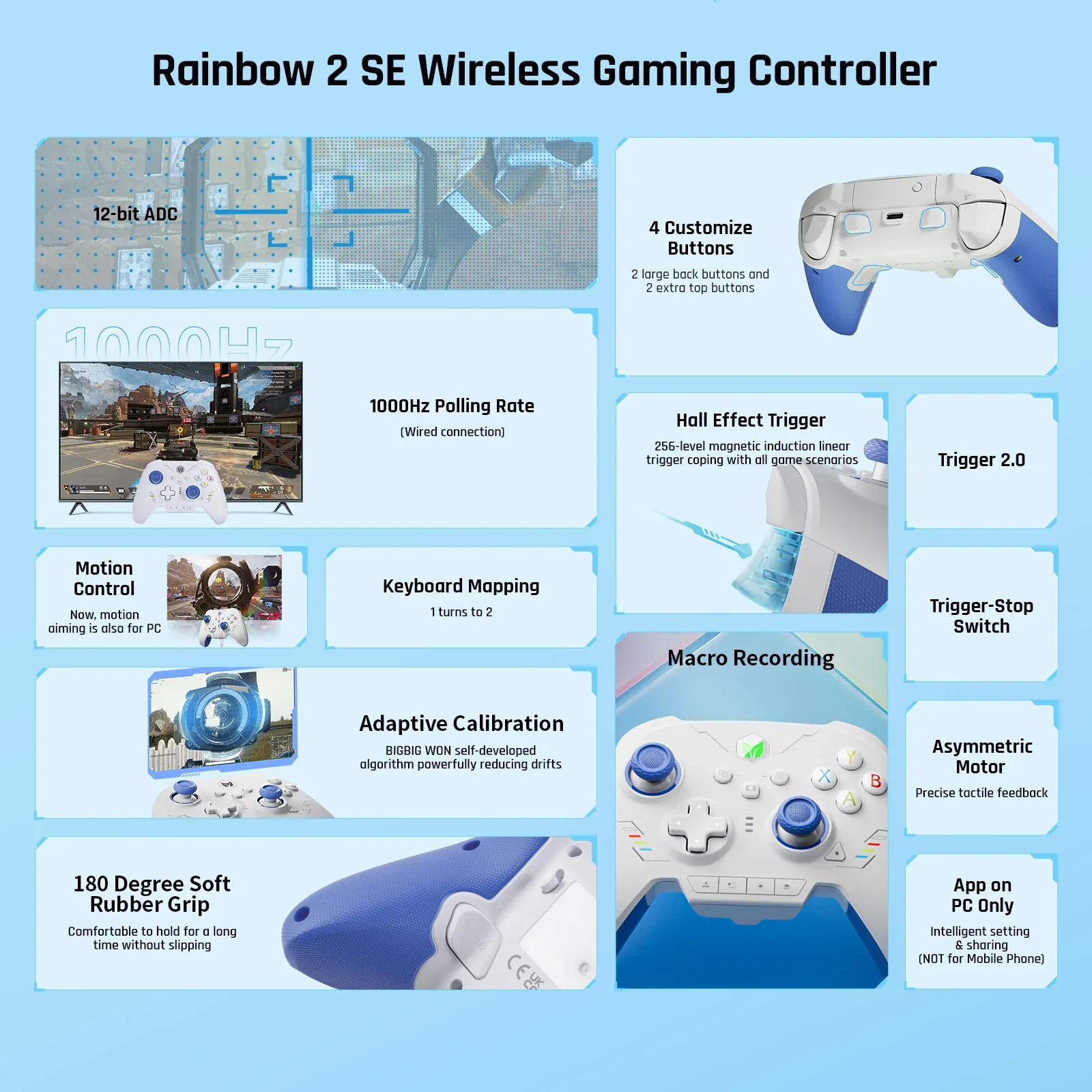 BIGBIG WON Rainbow 2 SE Gaming Controller - Image 8