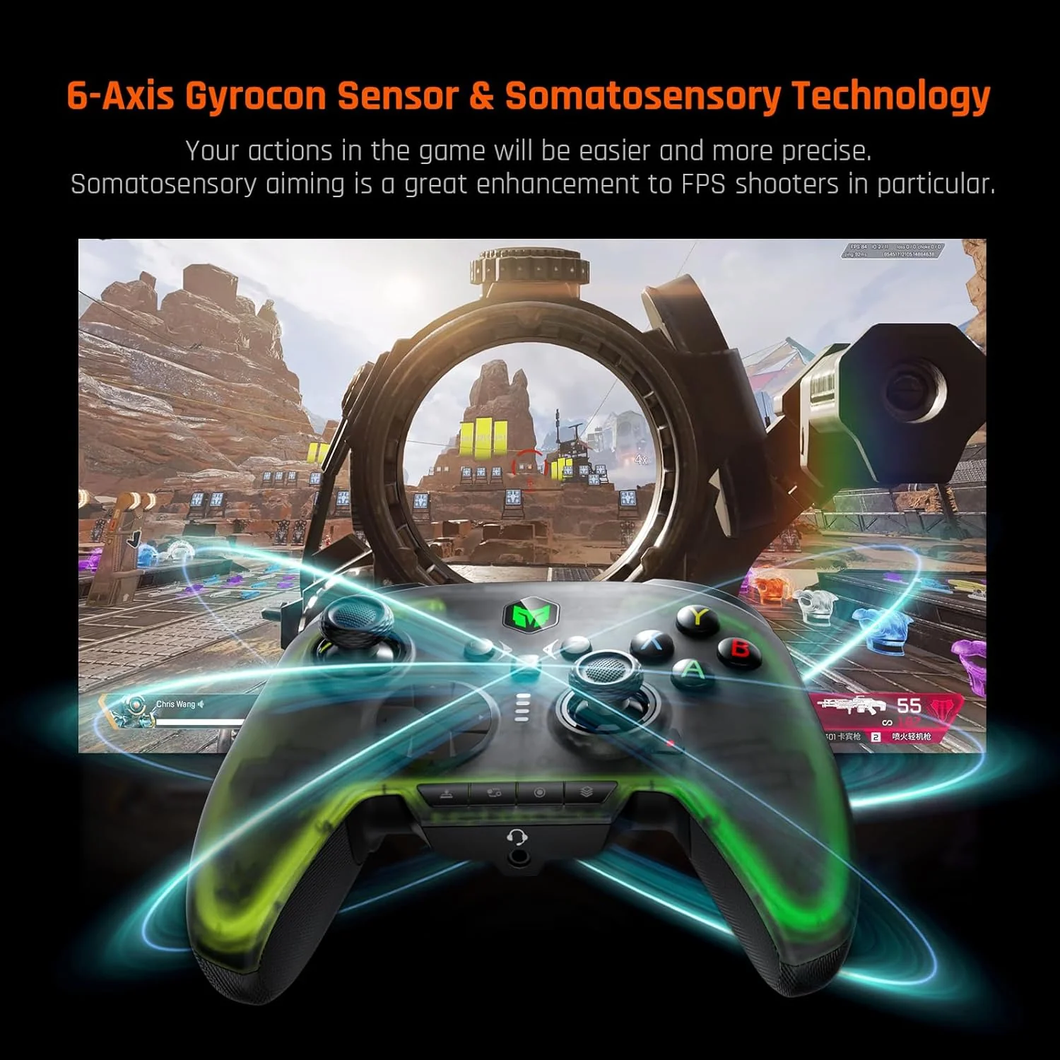 BIGBIG WON Rainbow2 Pro Combo Wireless Switch Controllers - Image 3