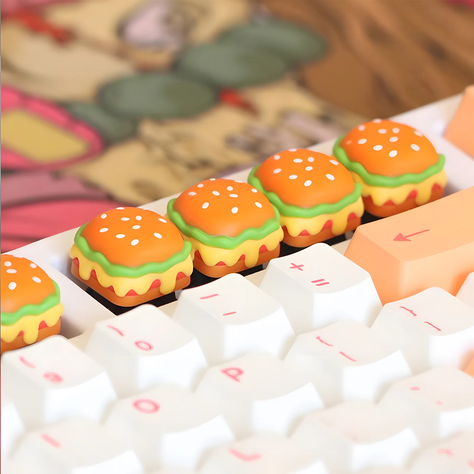 Burger Artisan Keycap - Image 3