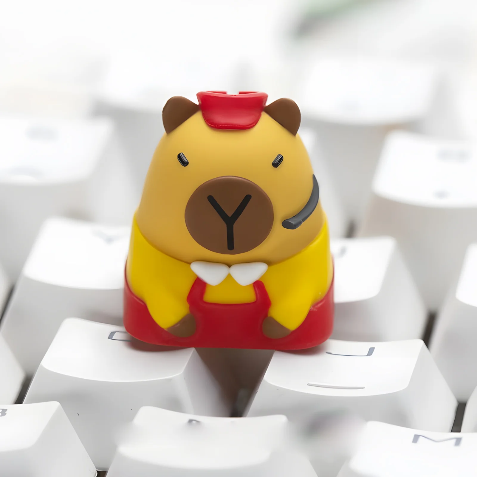 Capybara Artisan Keycap - Burger Shop - Image 6