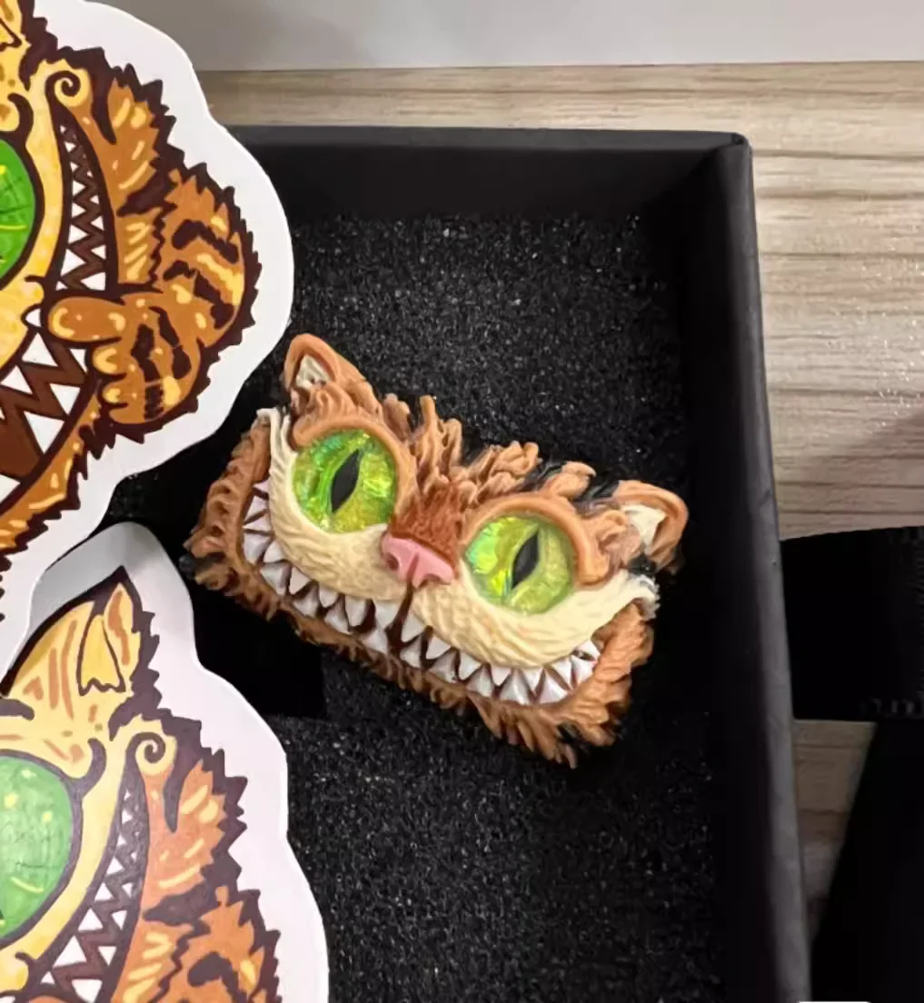 Cheshire Cat Artisan Keycap - Image 2