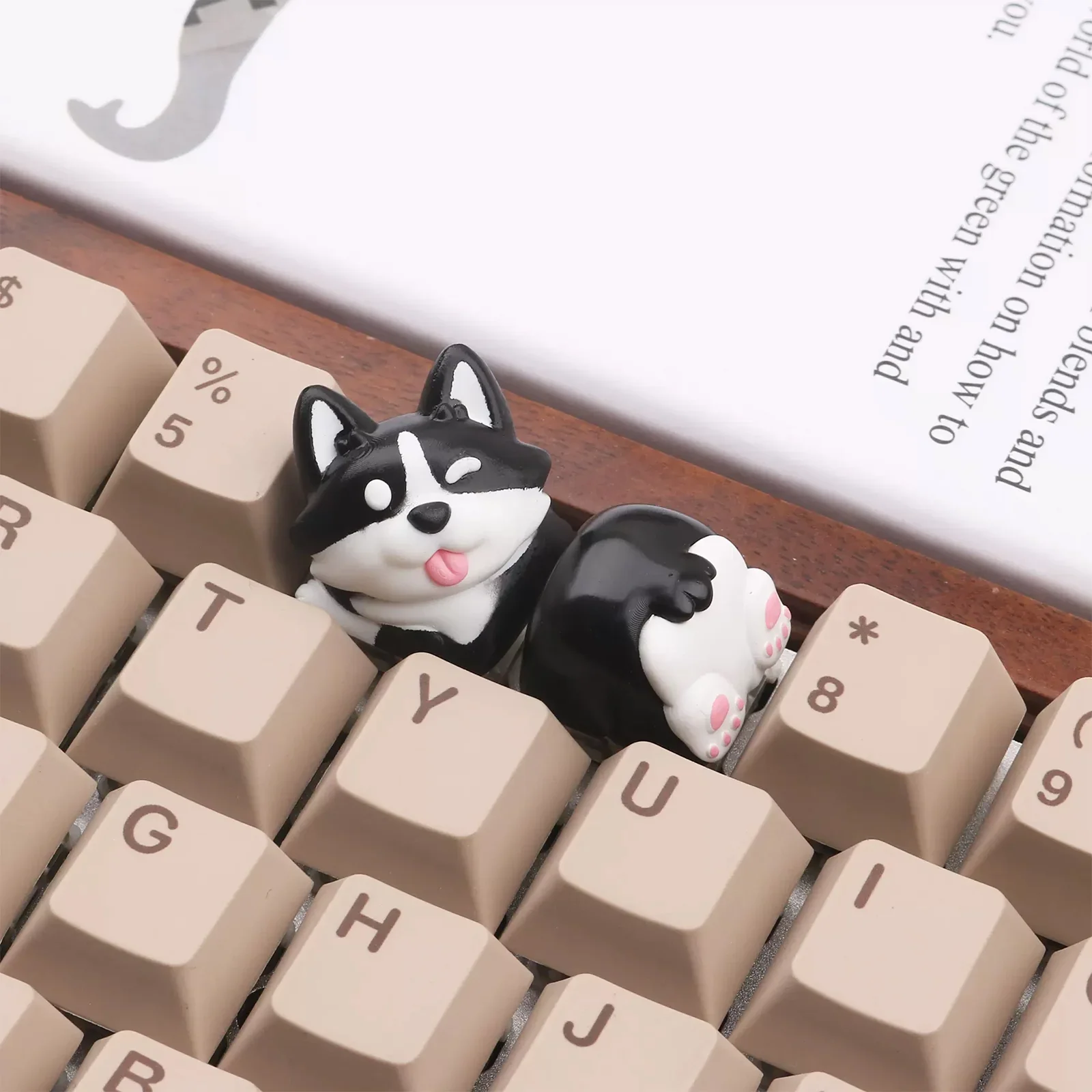 Corgi Body Artisan Keycap - Image 3
