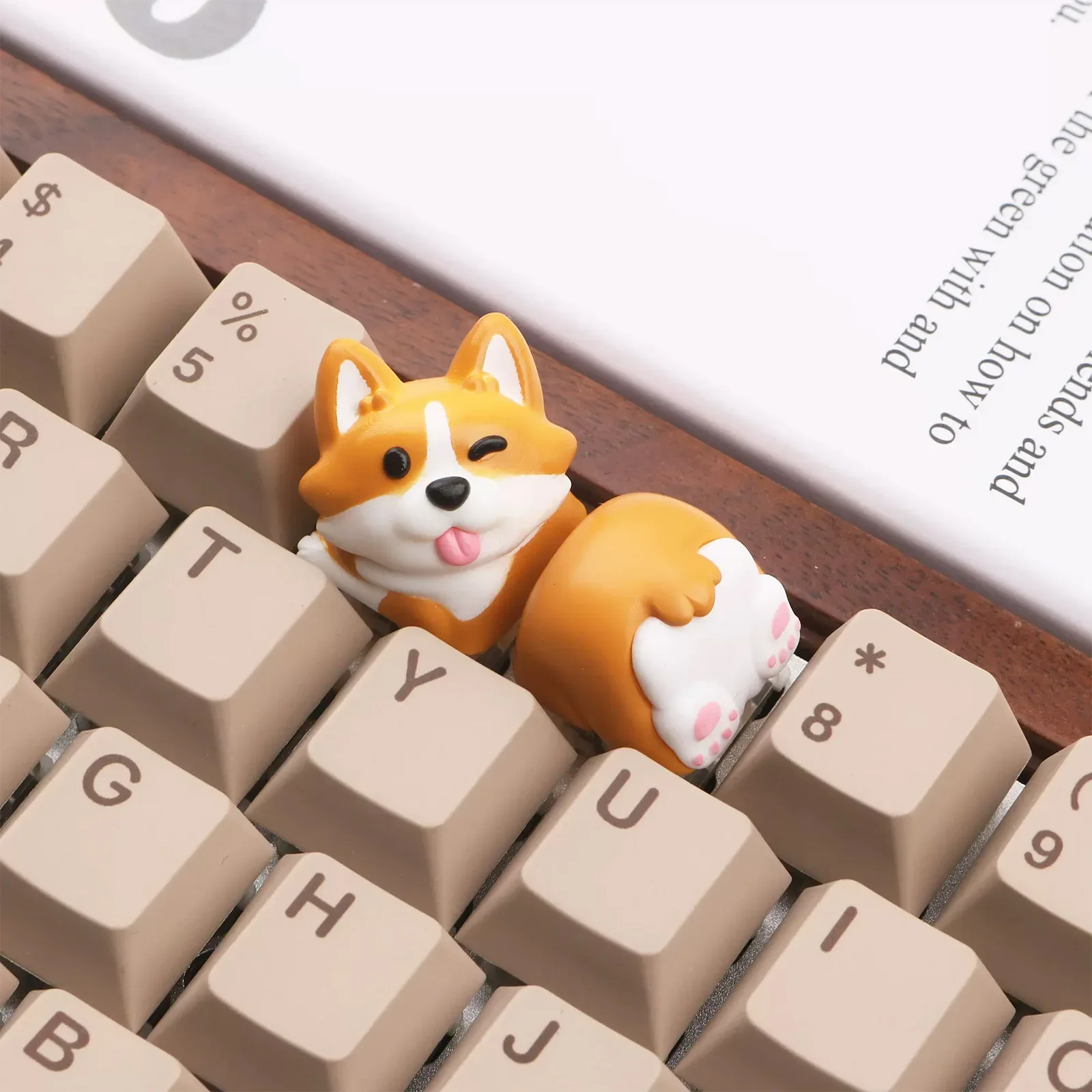 Corgi Body Artisan Keycap - Image 4