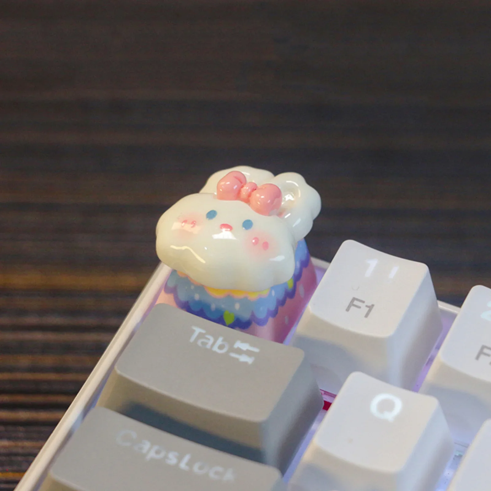 Cute Rabbit Artisan Keyboard - Image 2