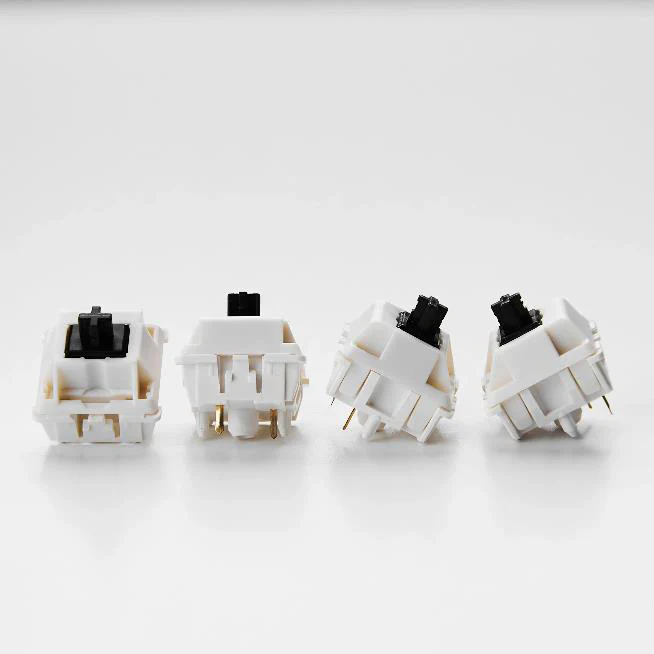 Everglide Dark Jade Black Custom Switches (70pcs) - Image 6