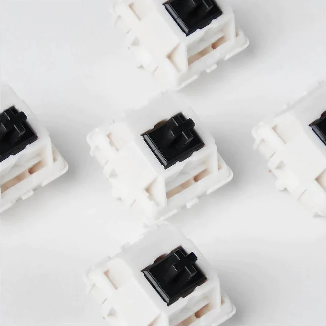 Everglide Dark Jade Black Custom Switches (70pcs) - Image 8