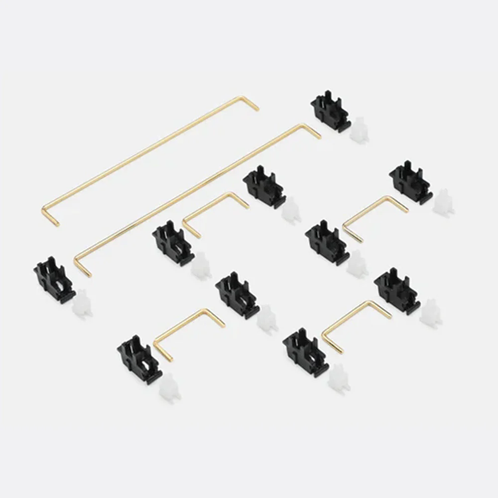 Everglide Panda Gold-Plate Mounted Stabilizer Set - Image 5