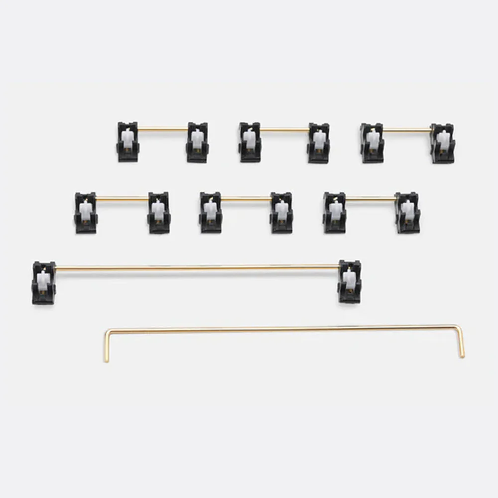 Everglide Panda Gold-Plate Mounted Stabilizer Set - Image 7
