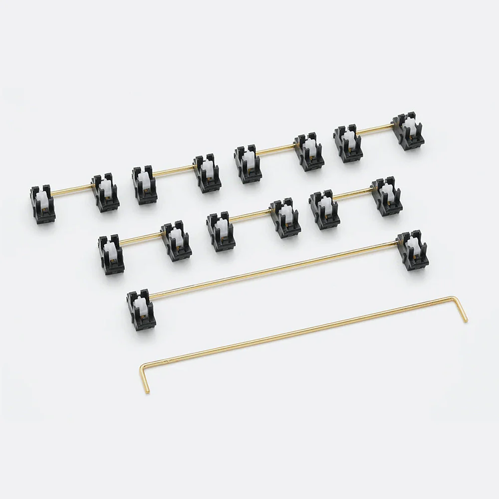Everglide Panda Gold-Plate Mounted Stabilizer Set - Image 8