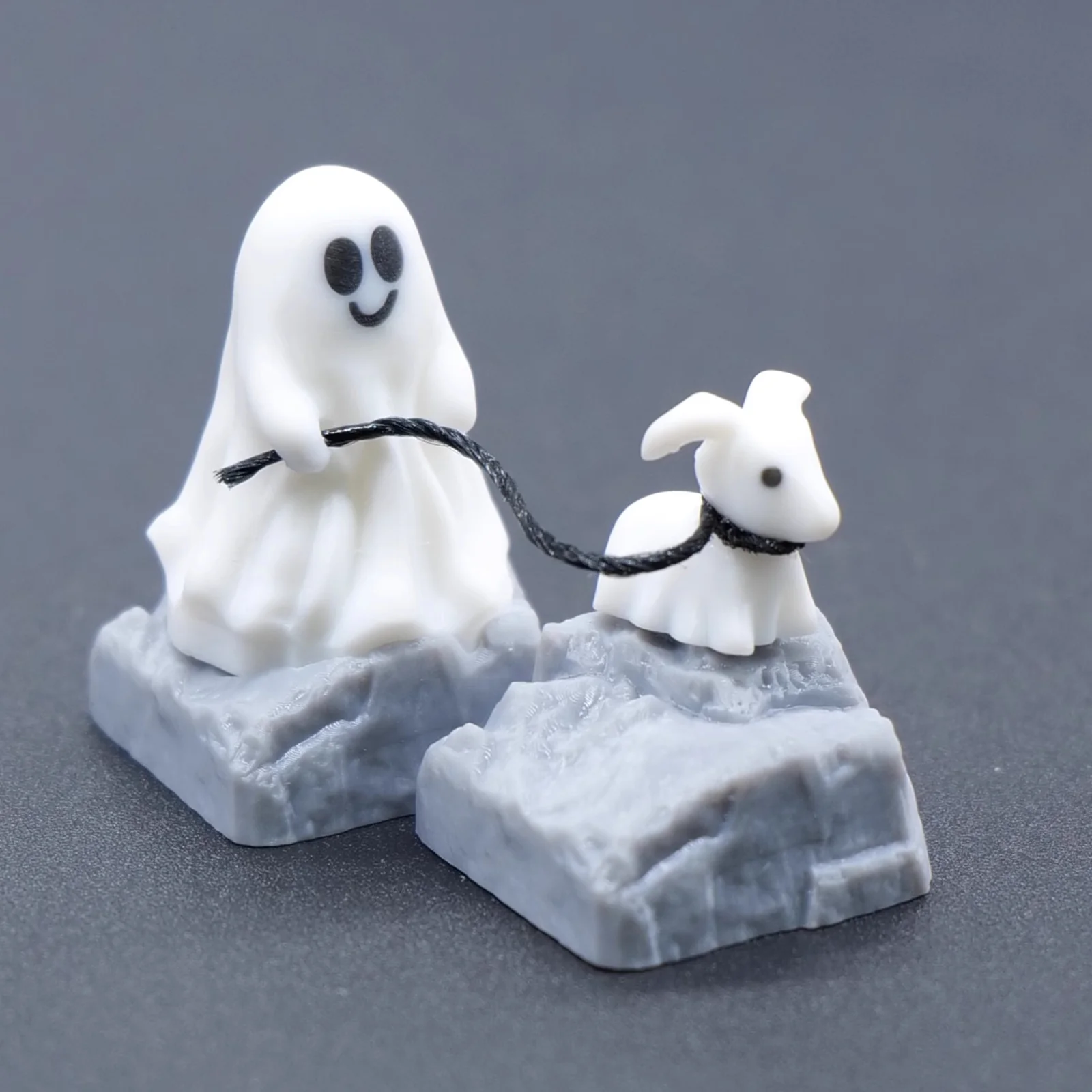 Ghost Puppy Artisan Keycap - 2PCS/SET - Image 3