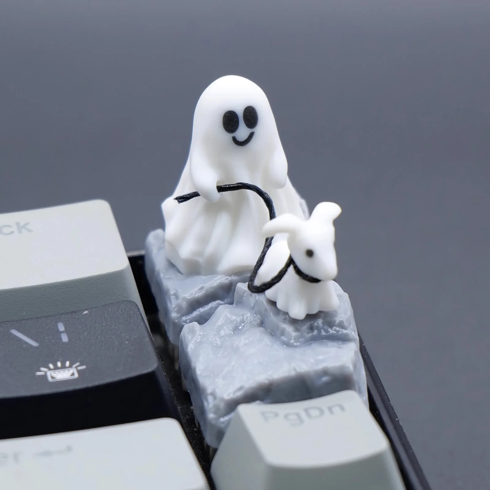 Ghost Puppy Artisan Keycap - 2PCS/SET - Image 4