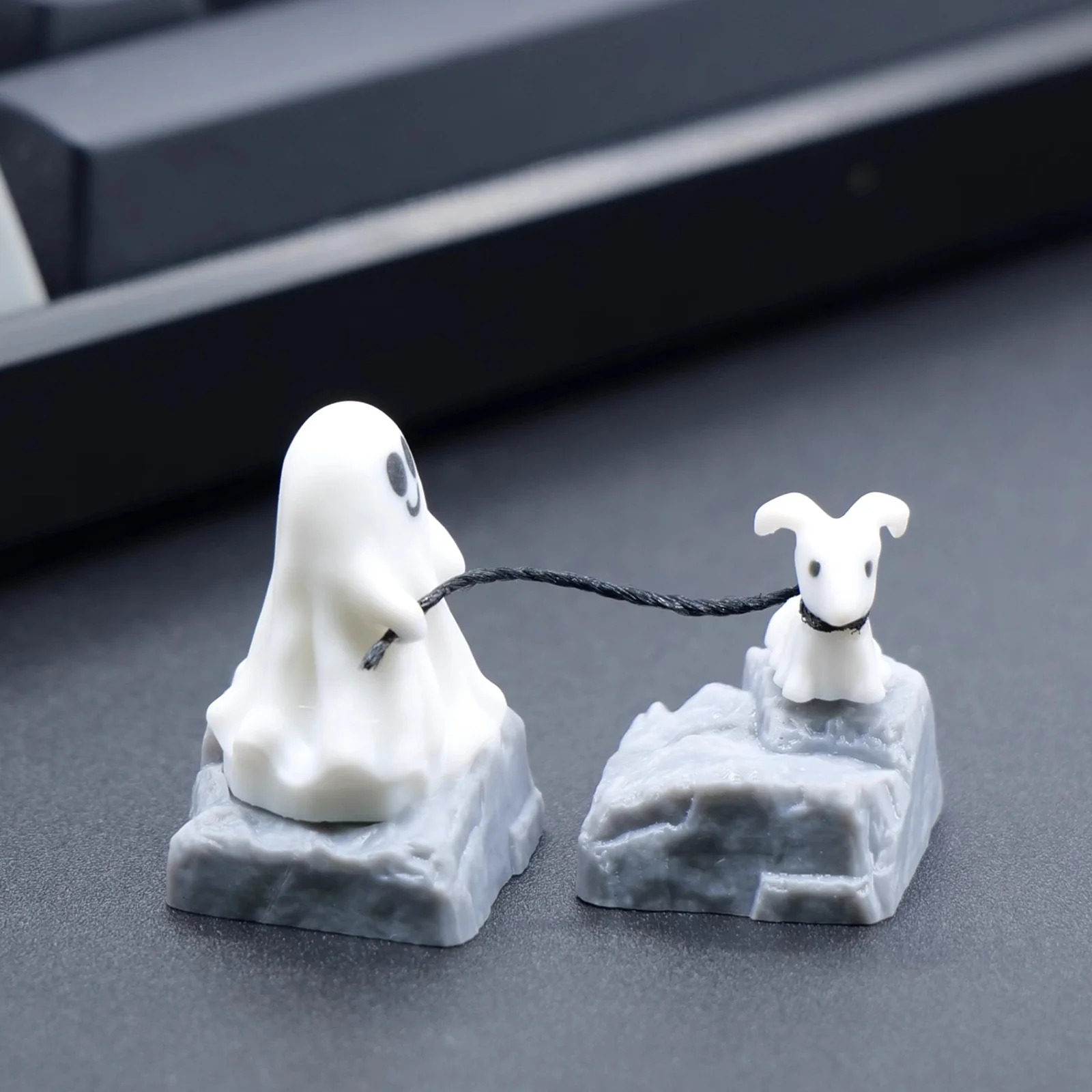 Ghost Puppy Artisan Keycap - 2PCS/SET - Image 6