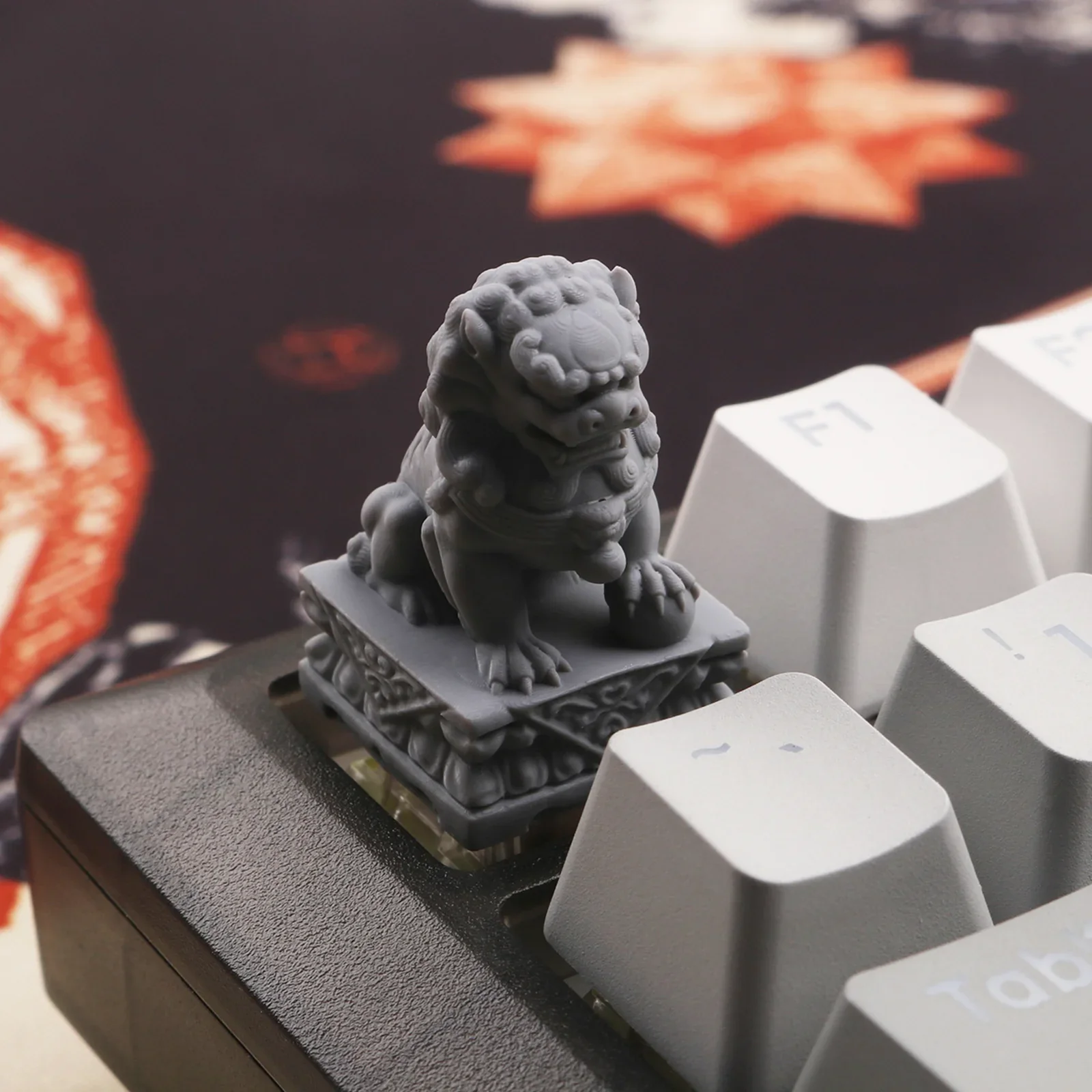 Guardian Lion Artisan Keycap - Image 2