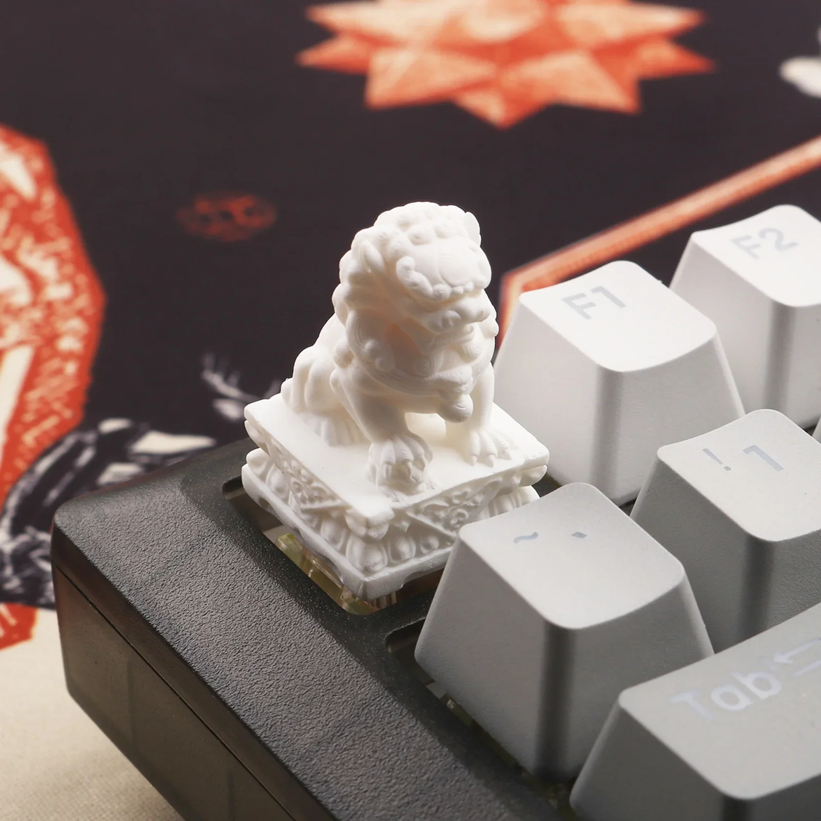 Guardian Lion Artisan Keycap - Image 3