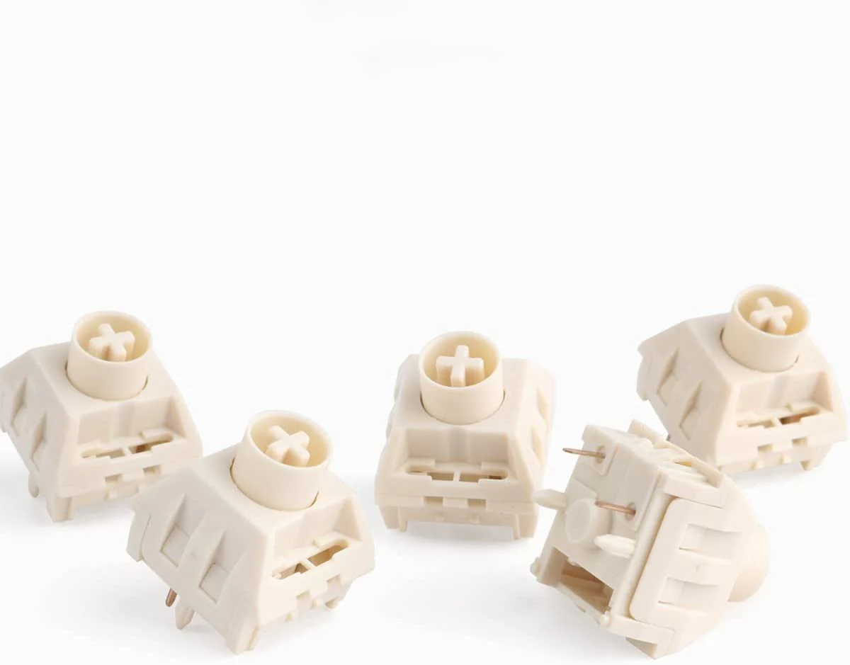 Kailh Box Cream Switch 5 pin Linear Shaft for Mechanical Gaming Keyboard (10-Pack) - Image 5