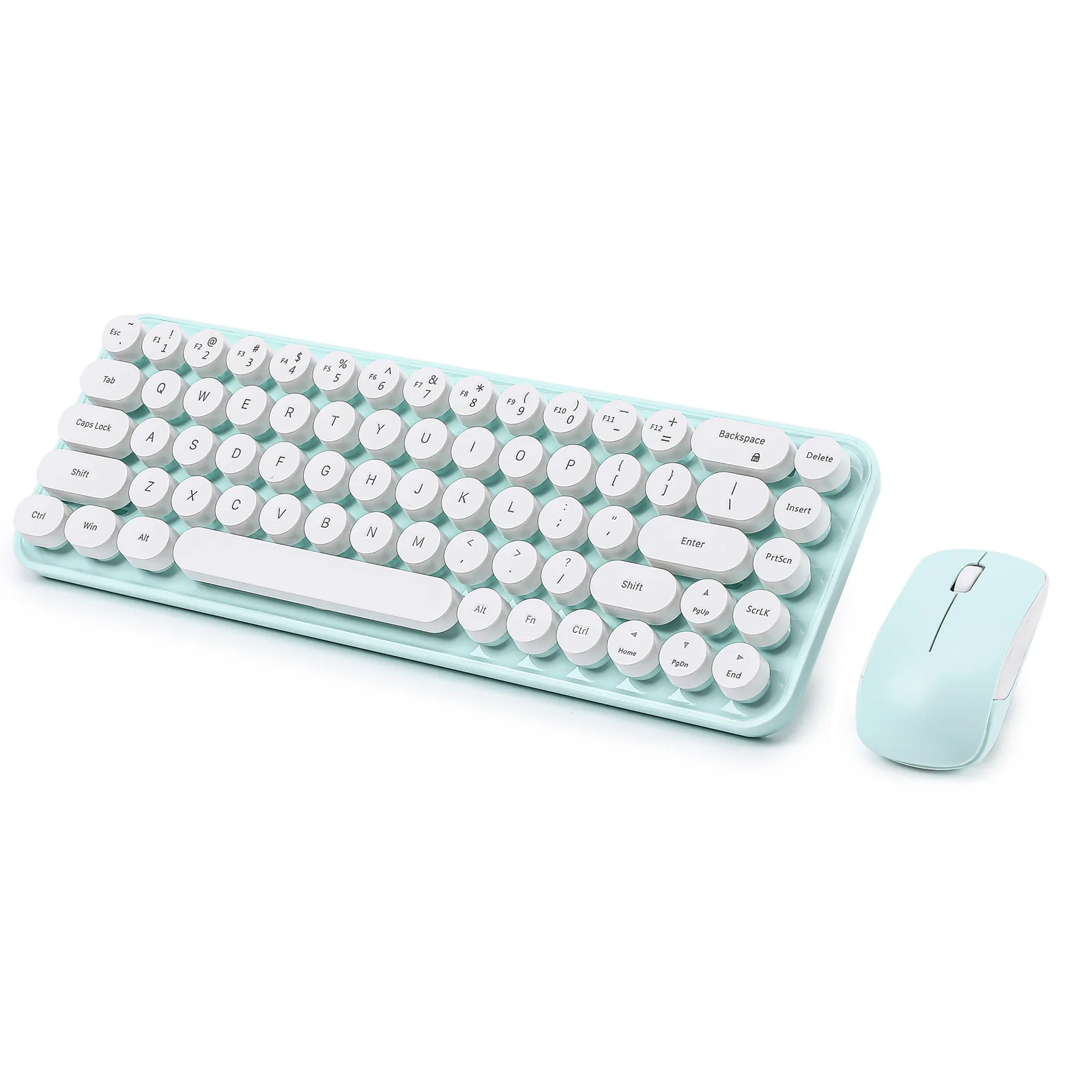 MIKIBY i68 Wireless Membrane Keyboard and Mouse Set - Image 11