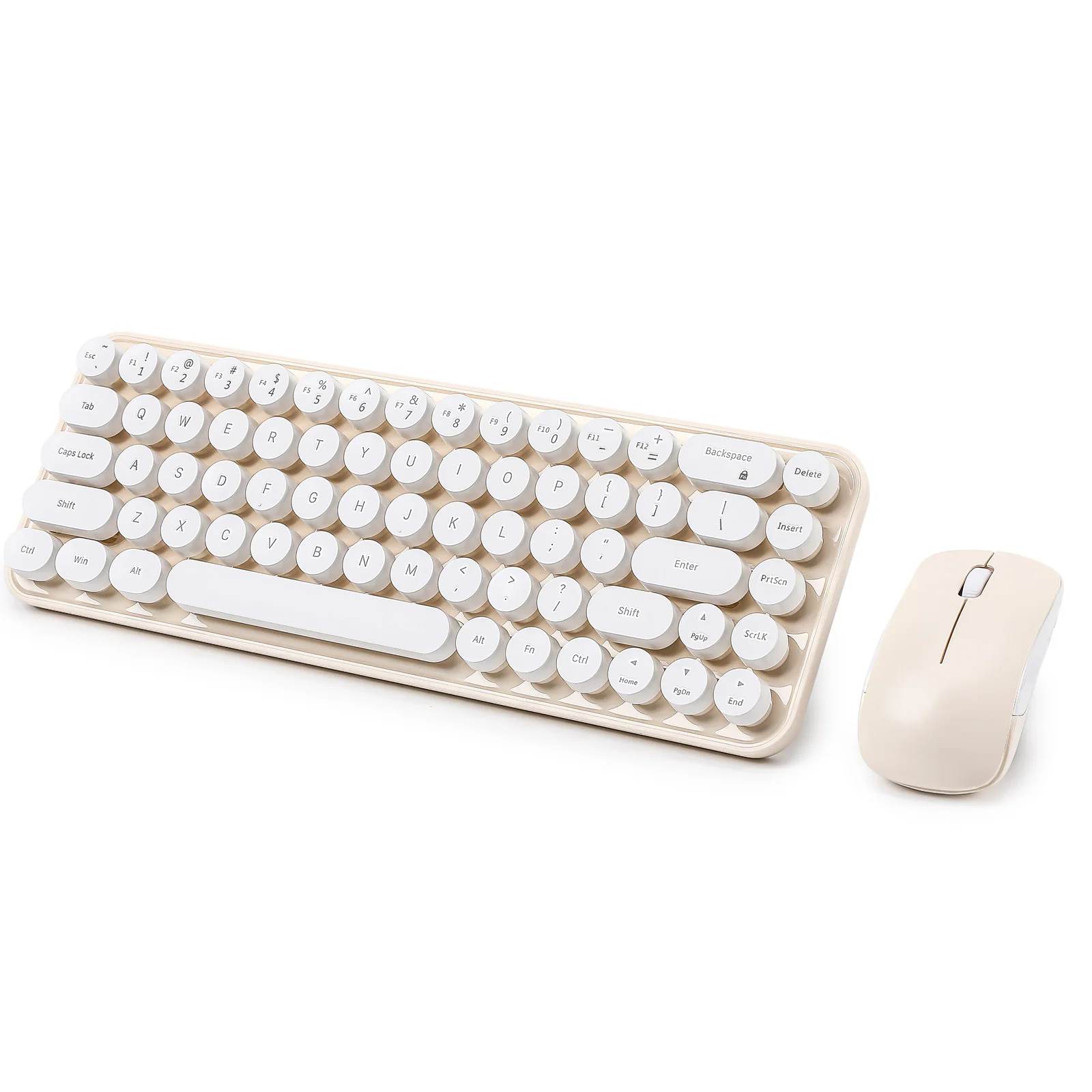 MIKIBY i68 Wireless Membrane Keyboard and Mouse Set - Image 9
