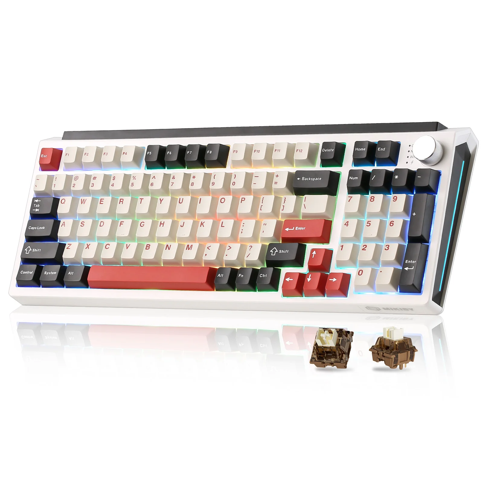 MIKIBY K98 Full-Size Wireless Mechanical Keyboard - Image 12