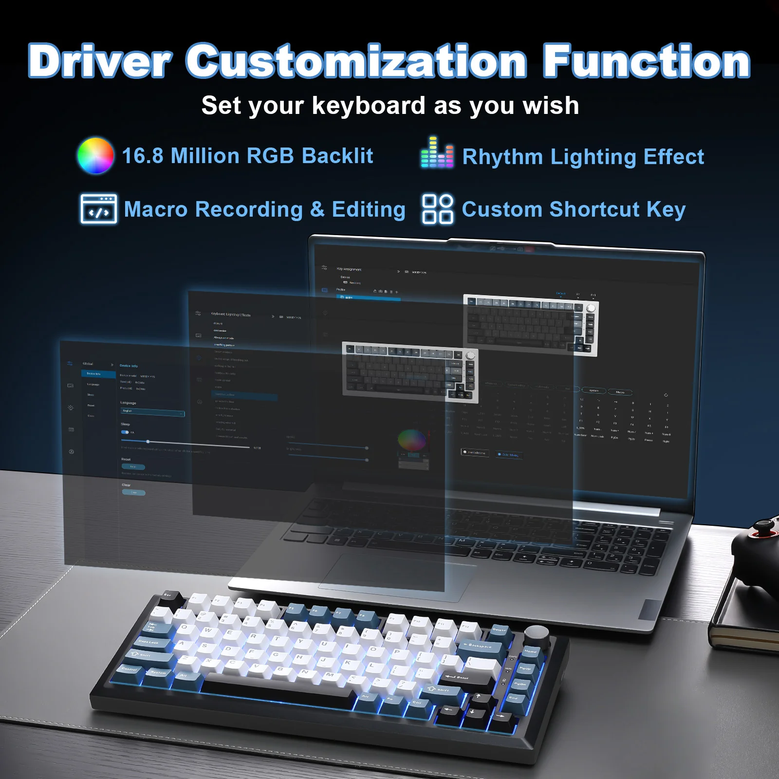 MIKIBY Y75 Wireless Mechanical Keyboard - Image 7