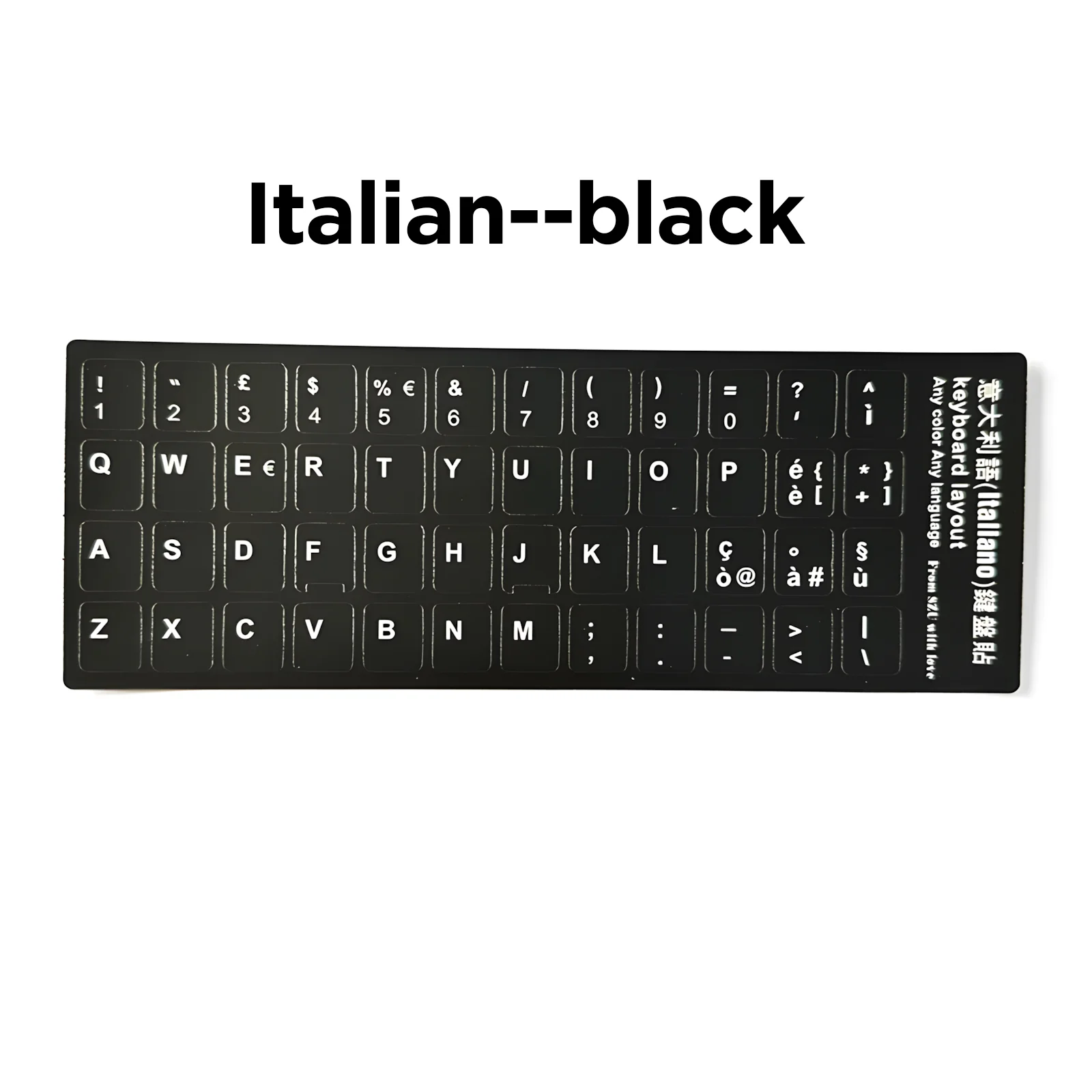 Multilingual Keyboard Sticker - Image 12