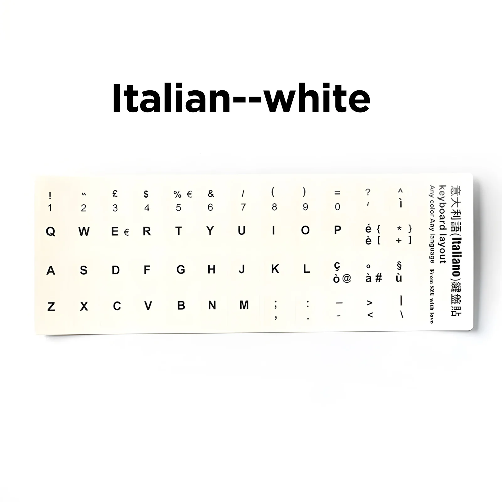 Multilingual Keyboard Sticker - Image 13