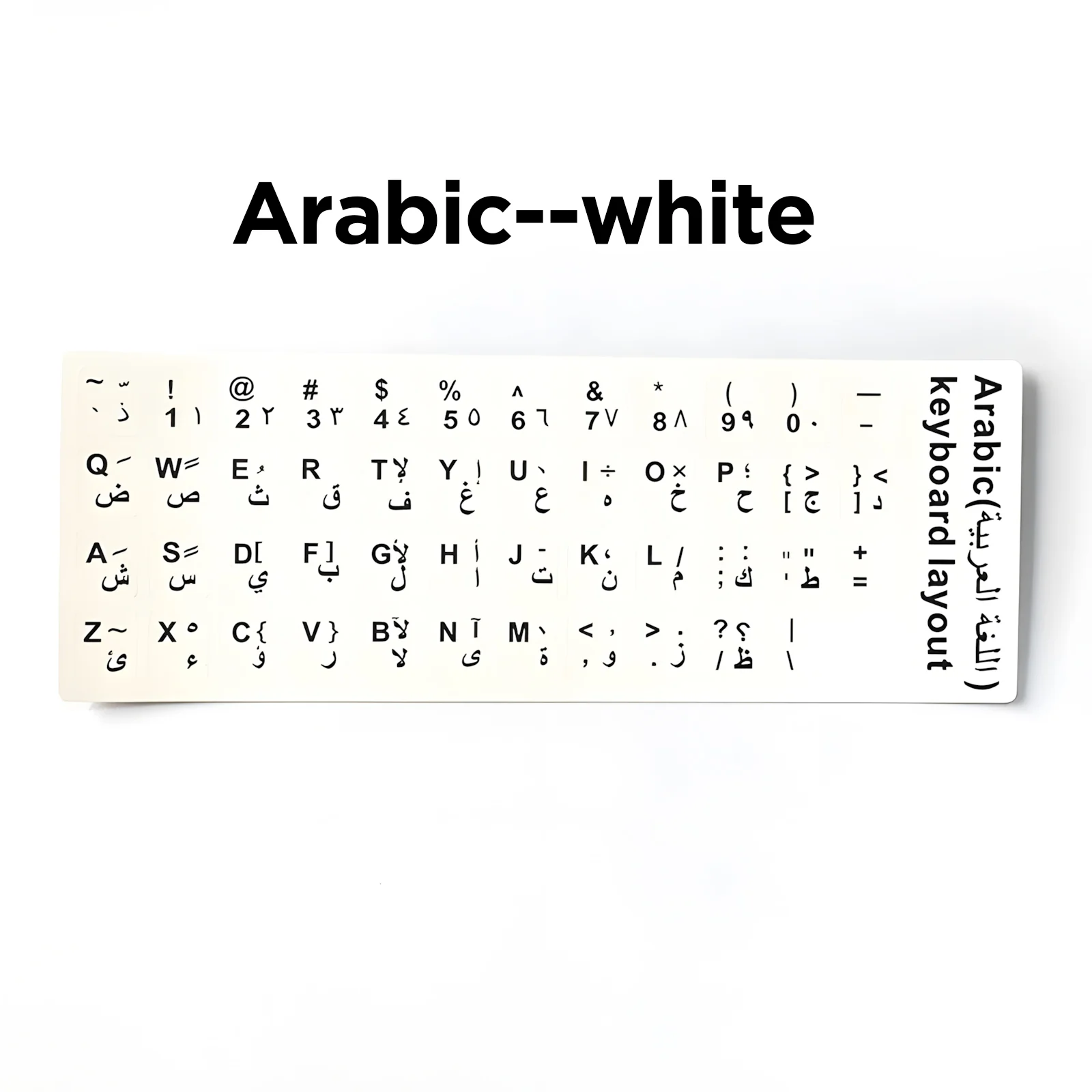 Multilingual Keyboard Sticker - Image 3