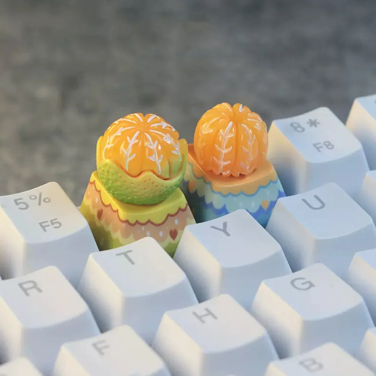 Orange Artisan Keycap - Image 4