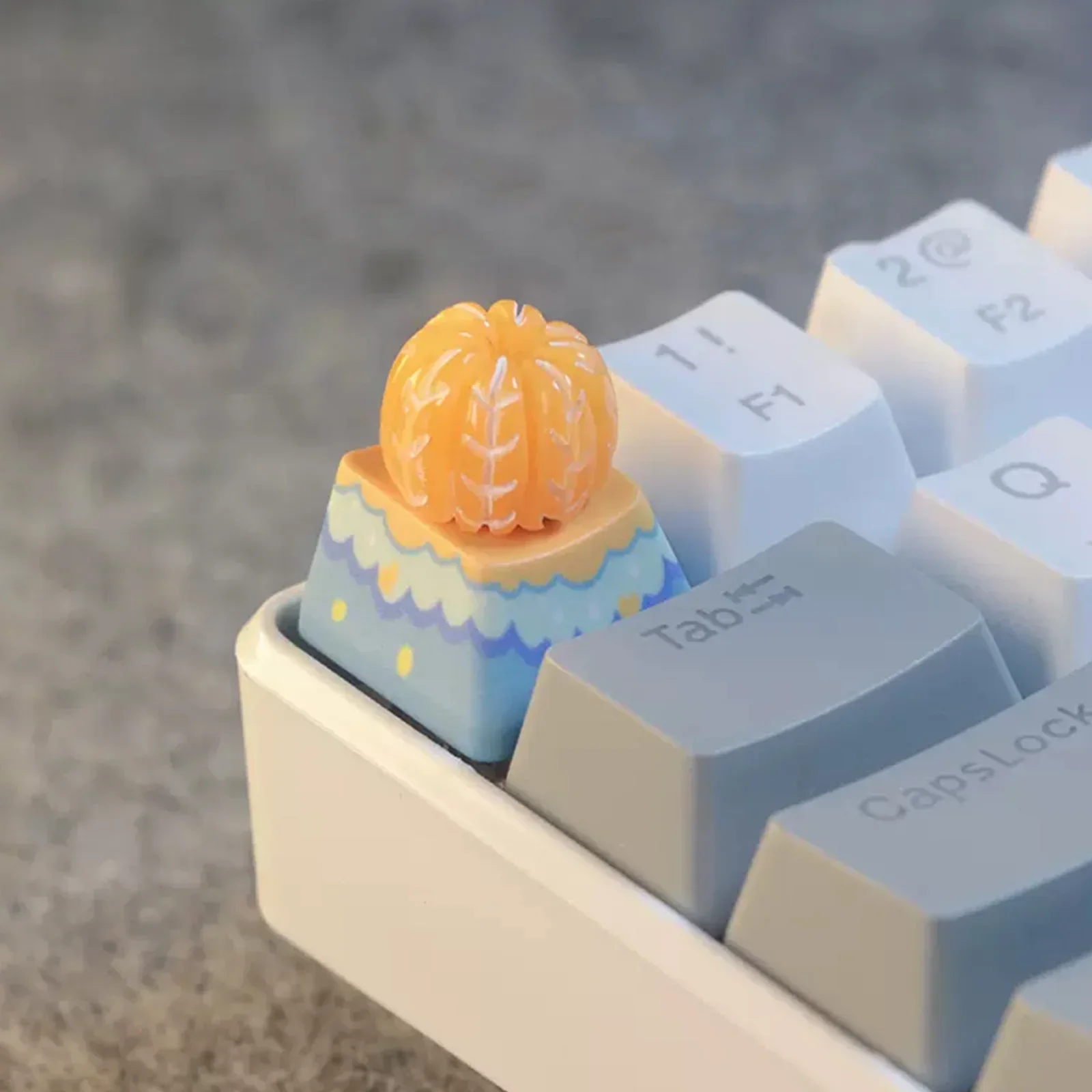 Orange Artisan Keycap - Image 5