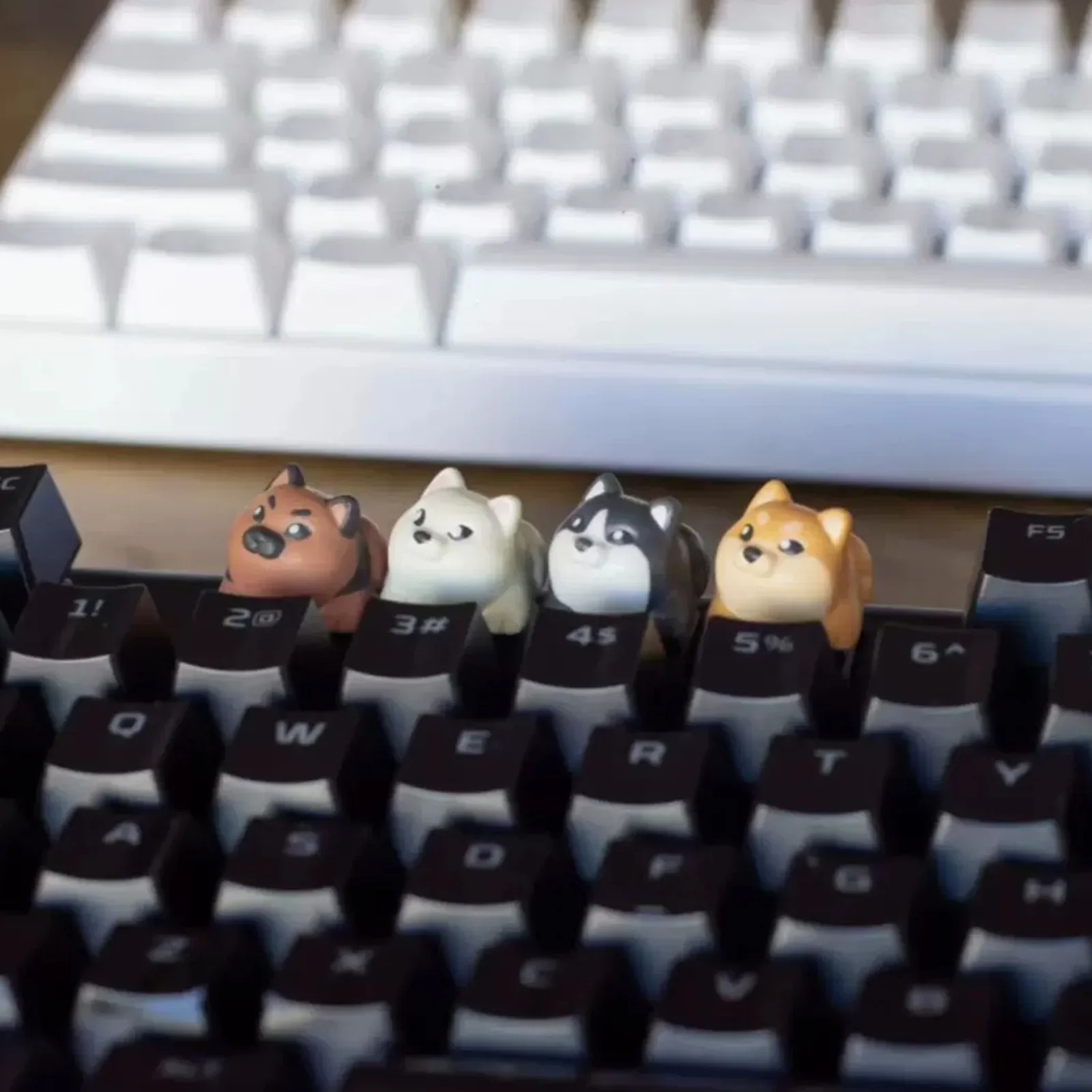 Shiba Family Artisan Keycap - Image 2