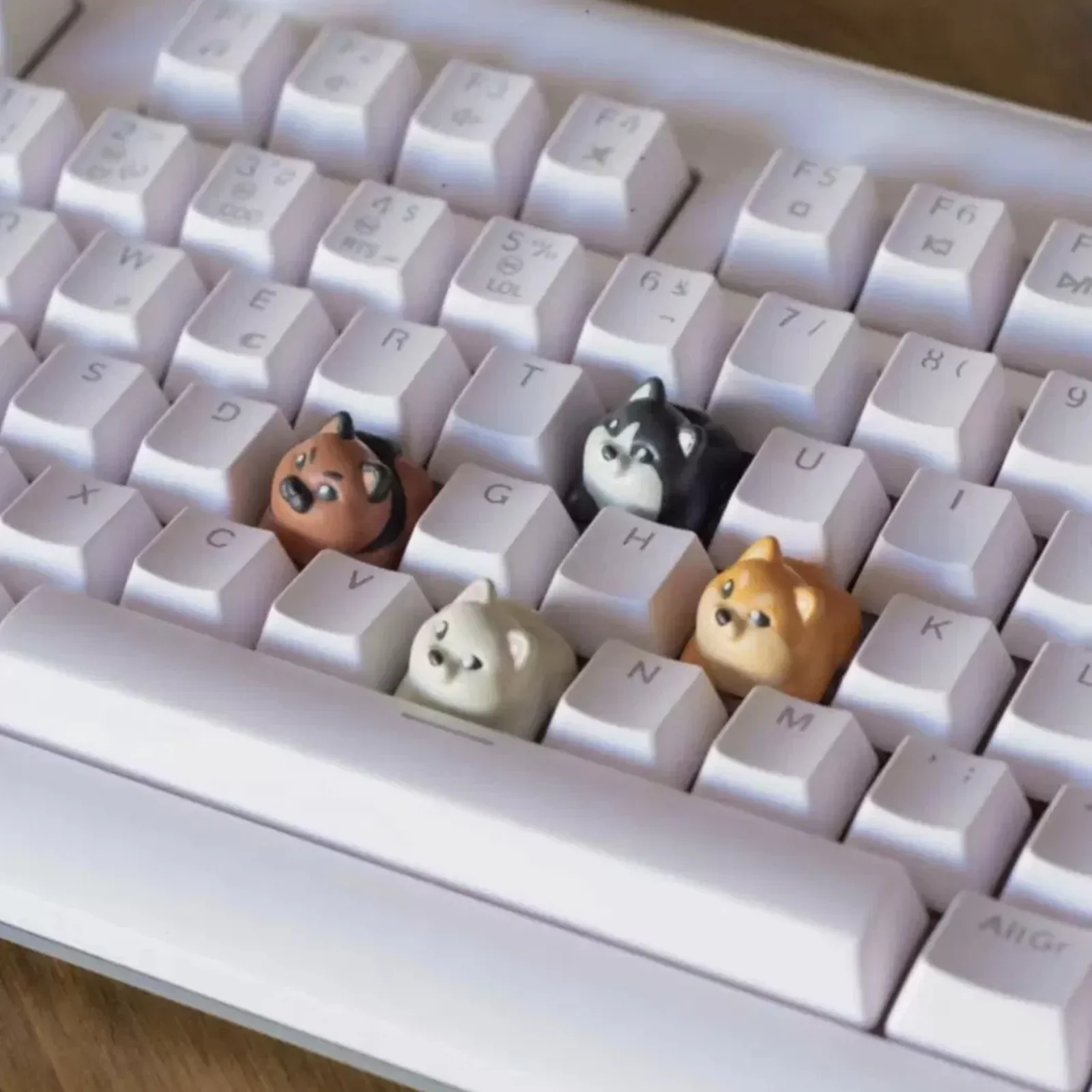 Shiba Family Artisan Keycap - Image 3