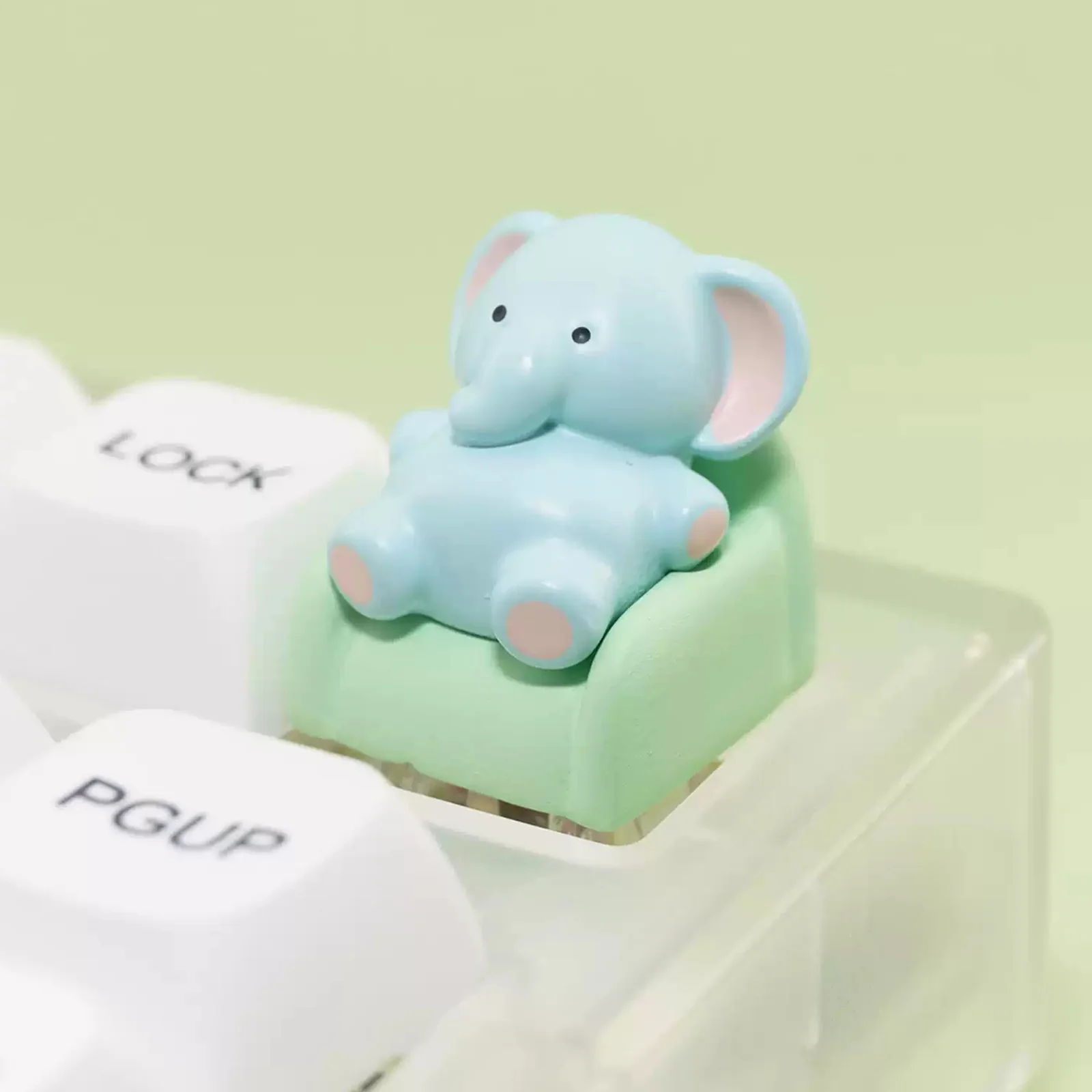 Sofa Artisan Keycap-Blue Elephant - Image 2