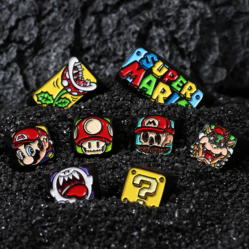 TAC SUPER MARIO Aluminum Artisan Keycaps - Image 16