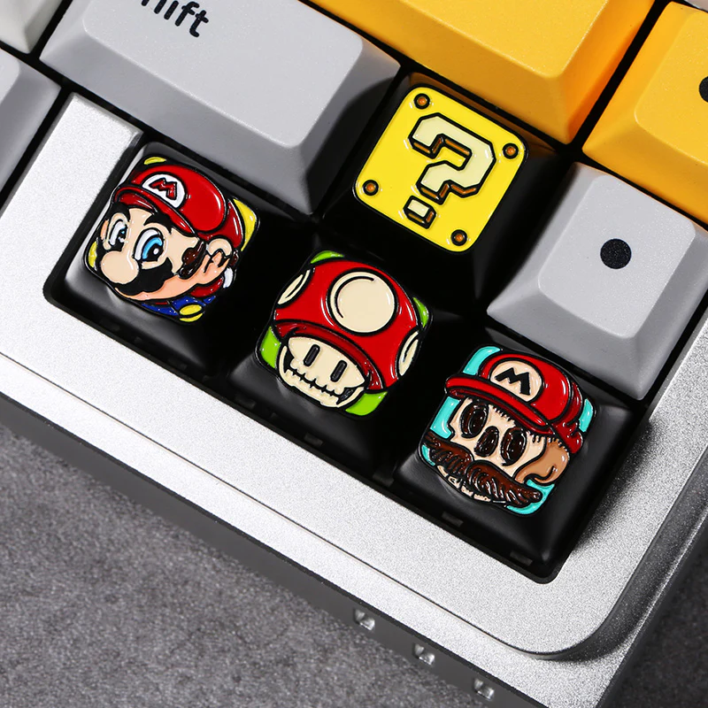 TAC SUPER MARIO Aluminum Artisan Keycaps - Image 3