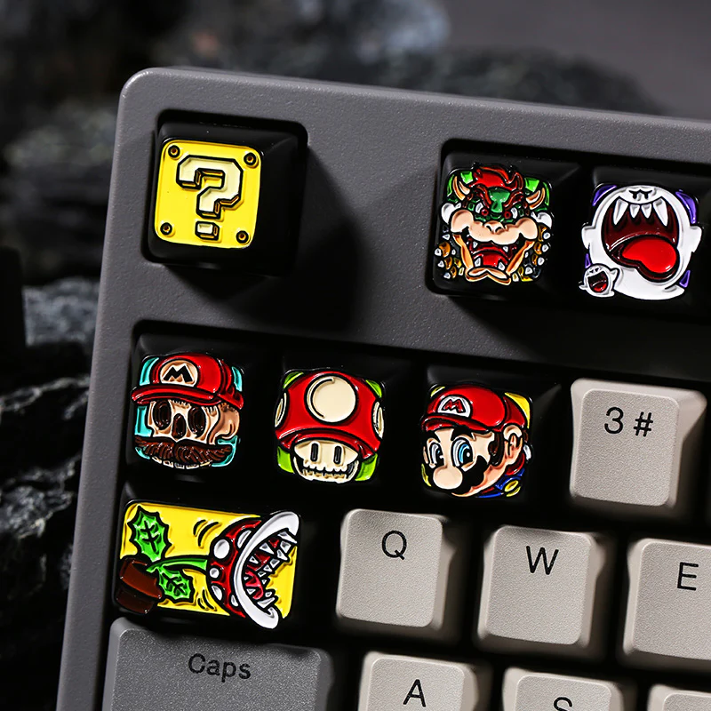 TAC SUPER MARIO Aluminum Artisan Keycaps - Image 4