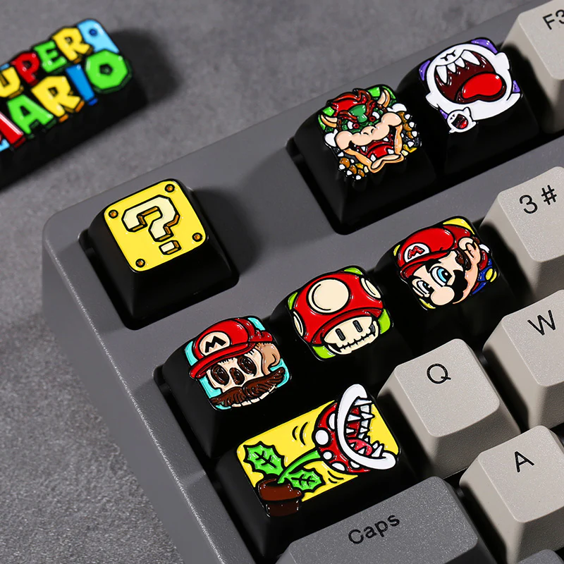 TAC SUPER MARIO Aluminum Artisan Keycaps - Image 5