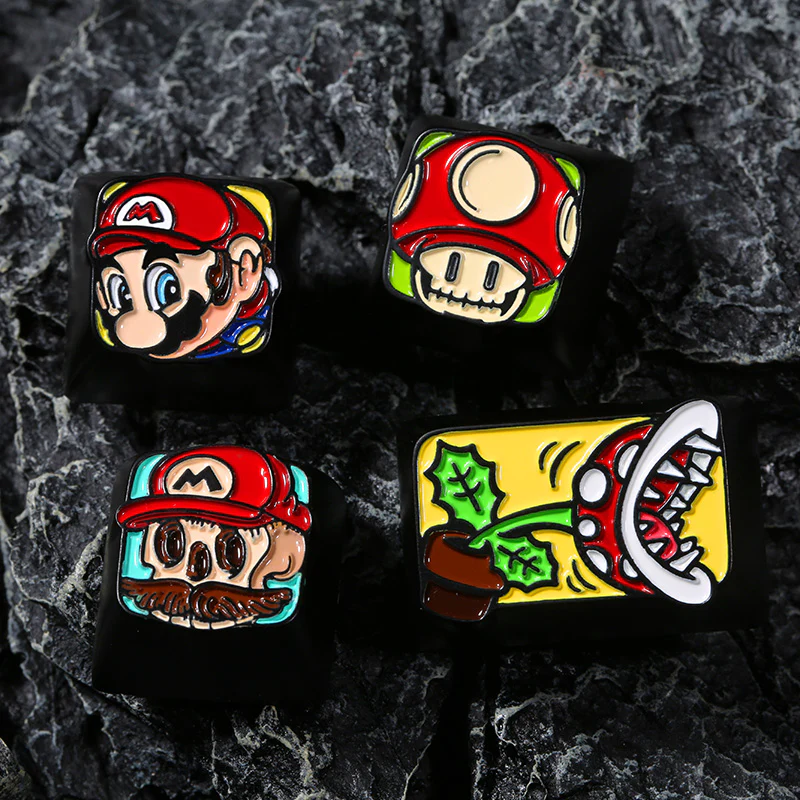 TAC SUPER MARIO Aluminum Artisan Keycaps - Image 6