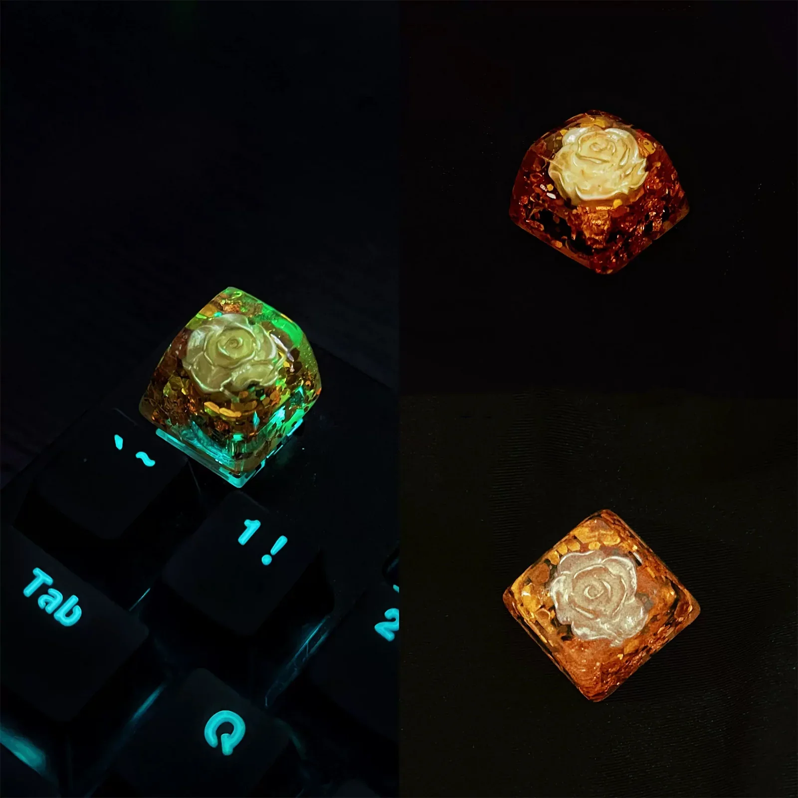 Rose Artisan Keycap - Image 3