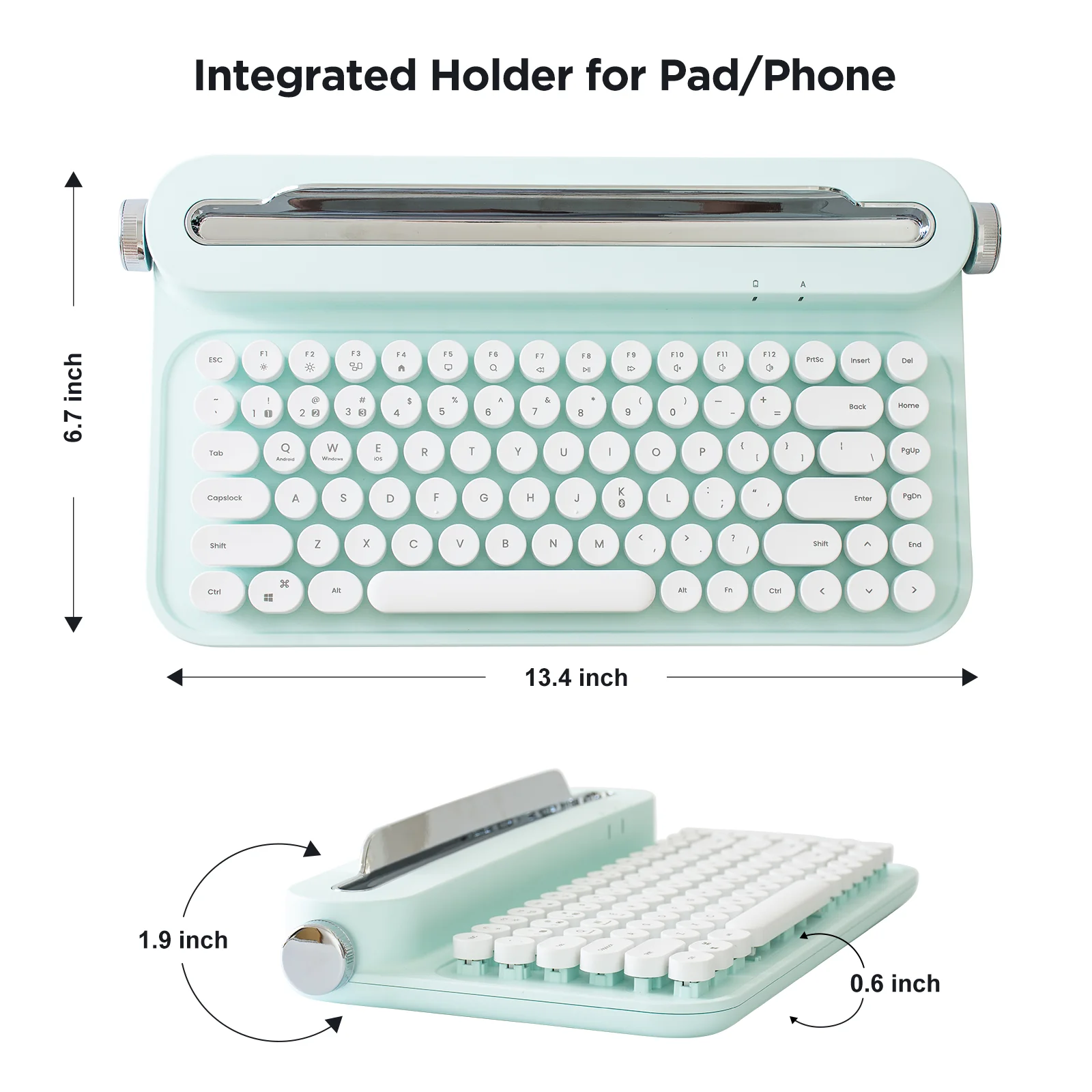 YUNZII ACTTO B305 Wireless Keyboard - Image 3
