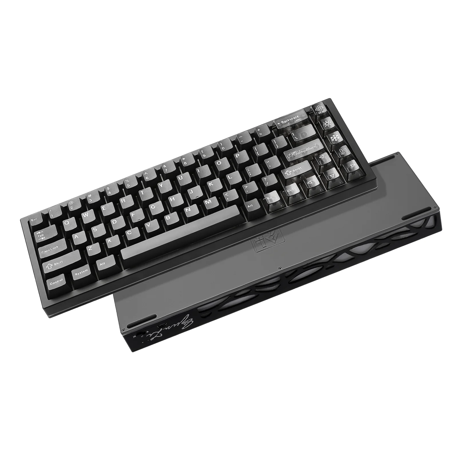YUNZII AL65 QMK/VIA Custom Hollow Mechanical Keyboard - Image 4