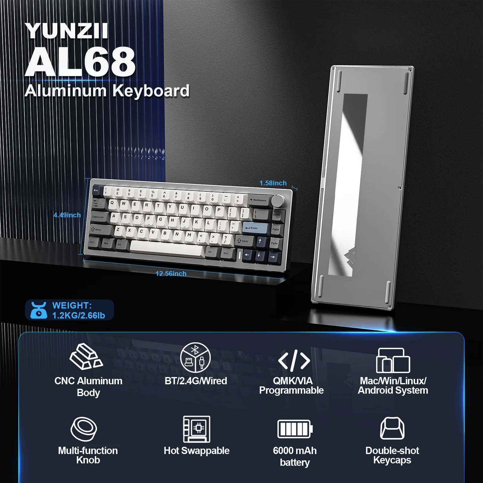 YUNZII AL68 - Image 3