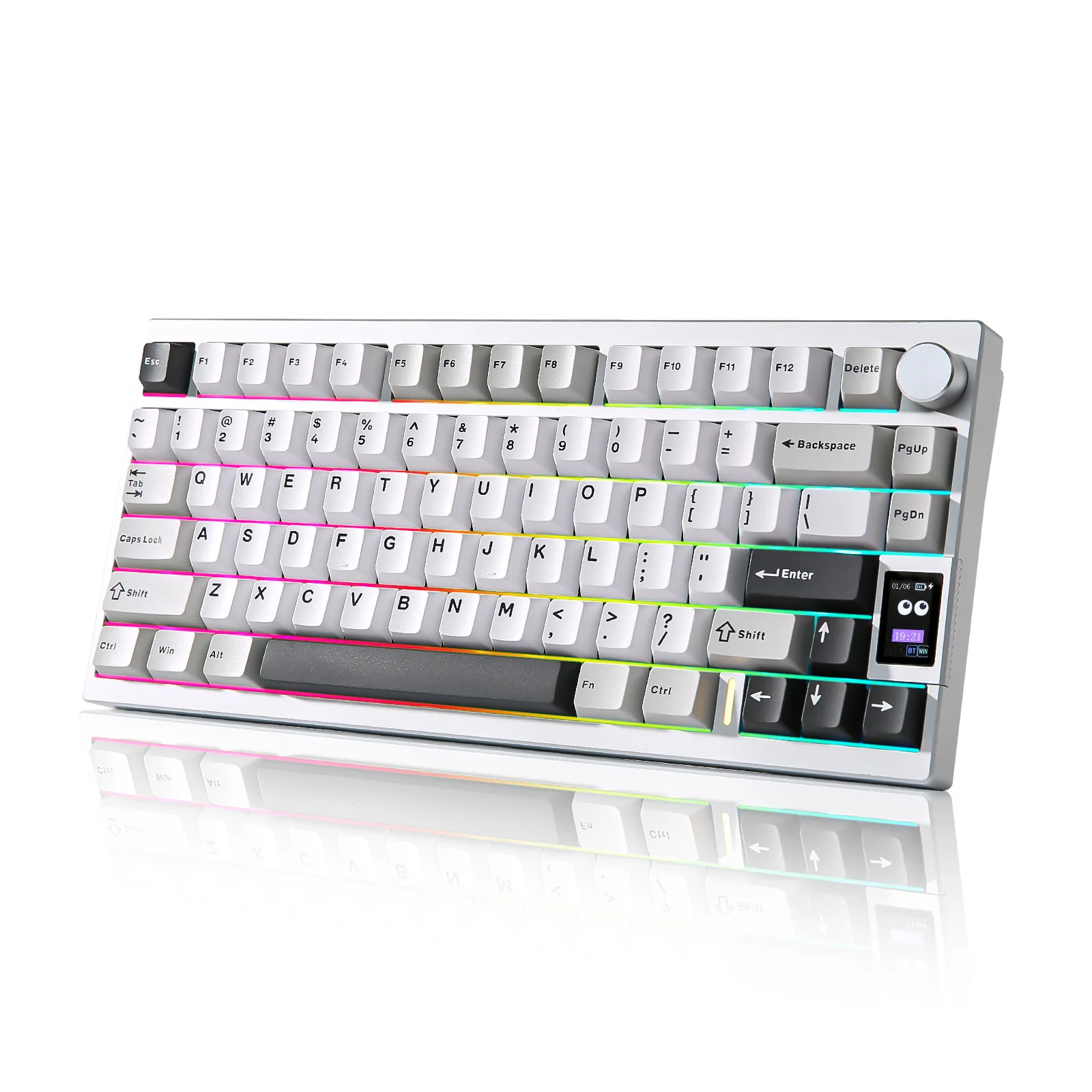 YUNZII AL80 QMK/VIA Aluminum LCD Mechanical Keyboard - Image 12