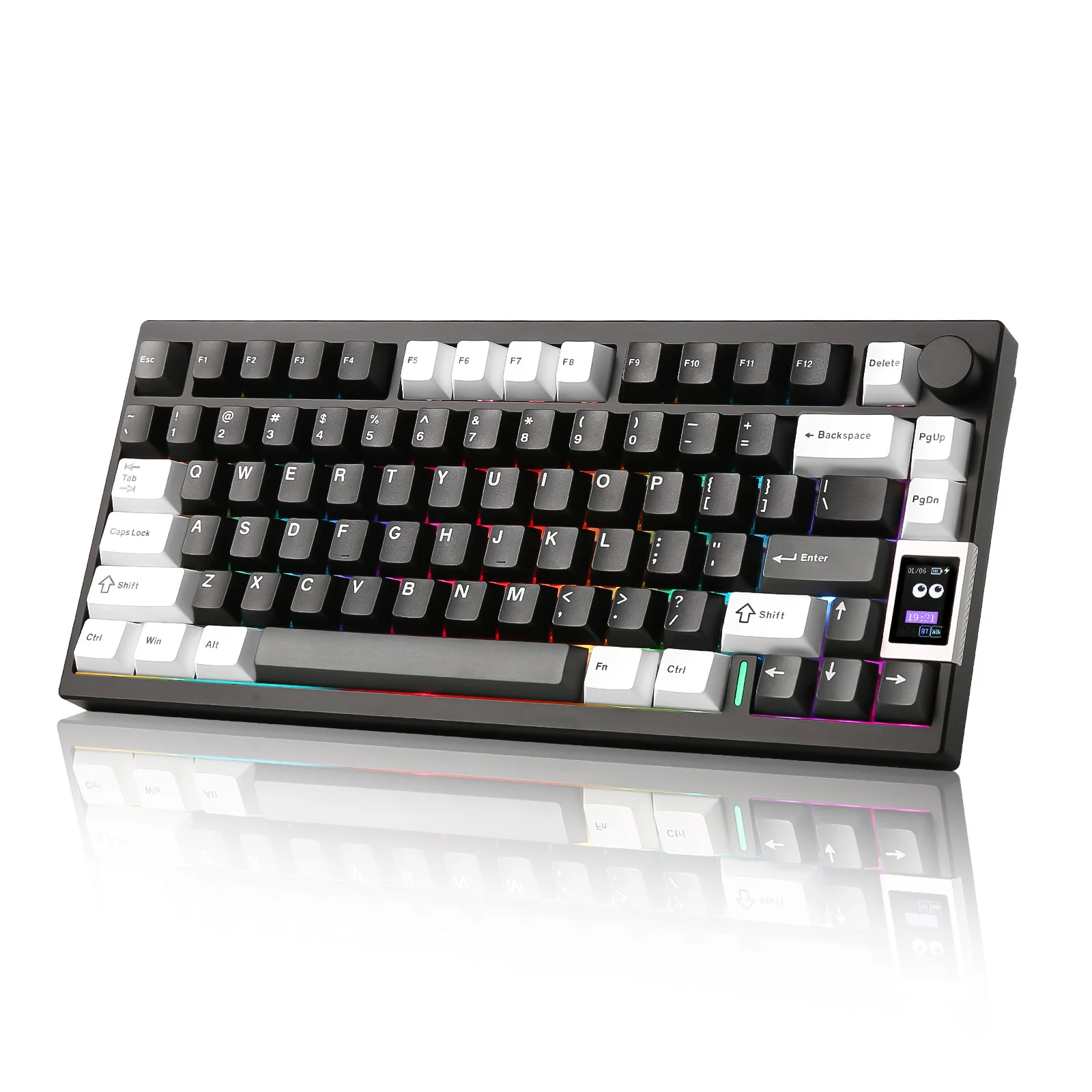 YUNZII AL80 QMK/VIA Aluminum LCD Mechanical Keyboard - Image 13