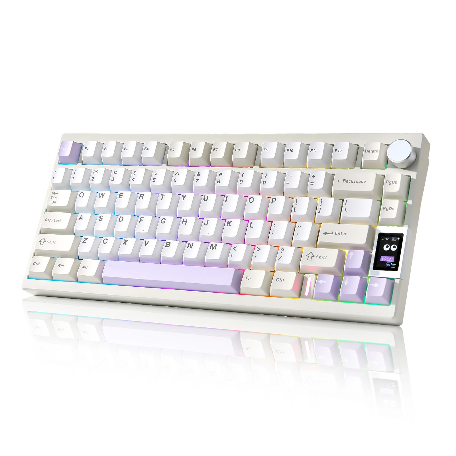 YUNZII AL80 QMK/VIA Aluminum LCD Mechanical Keyboard - Image 14