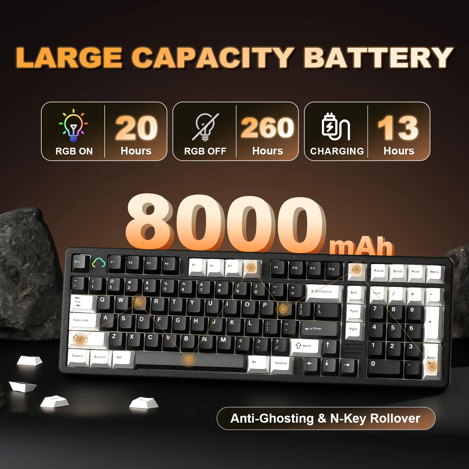 YUNZII AL98 QMK/VIA Full Aluminum Mechanical Gaming Keyboard - Image 6