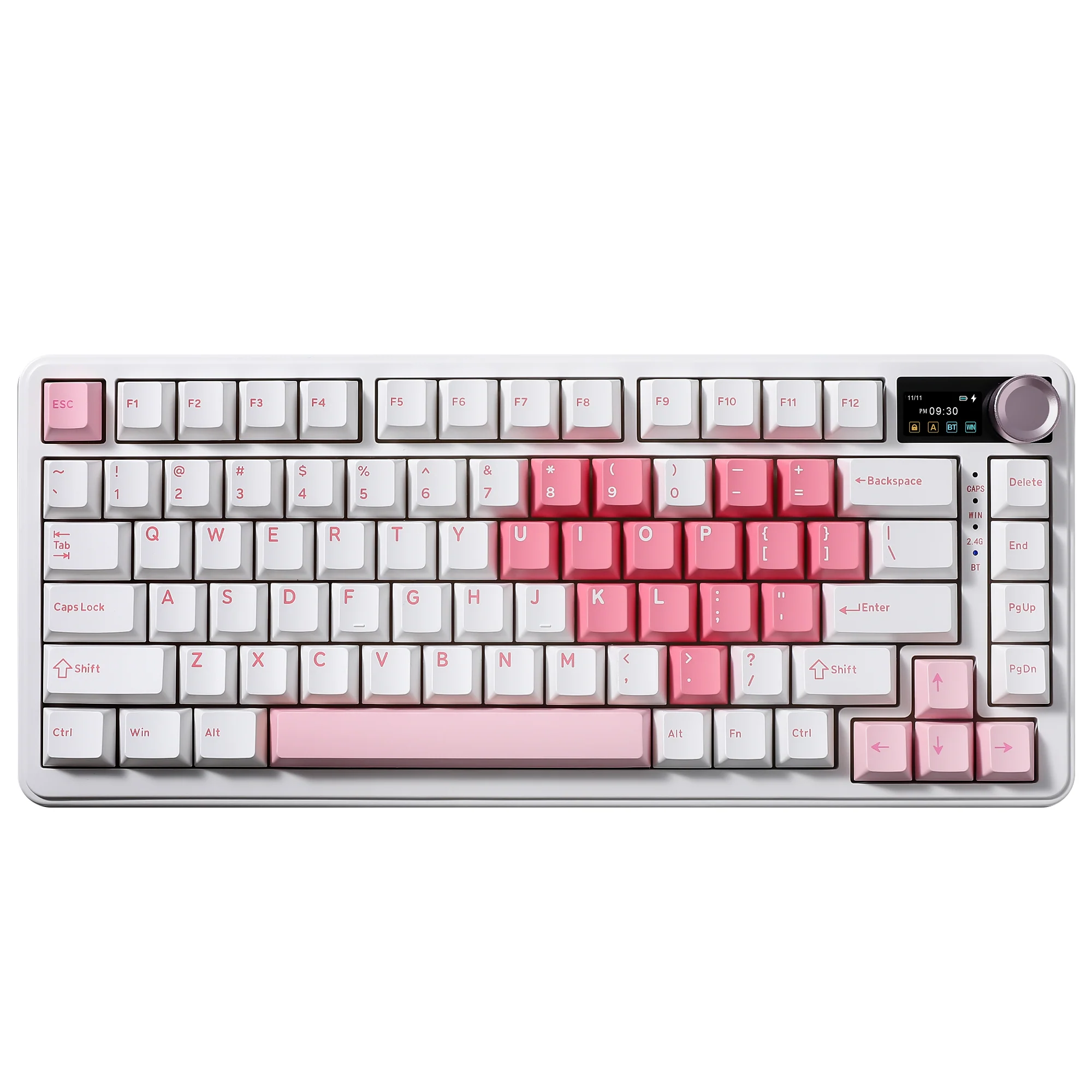 YUNZII B75 PRO MAX QMK/VIA Knob TFT Screen Wireless Mechanical Keyboard - Image 21