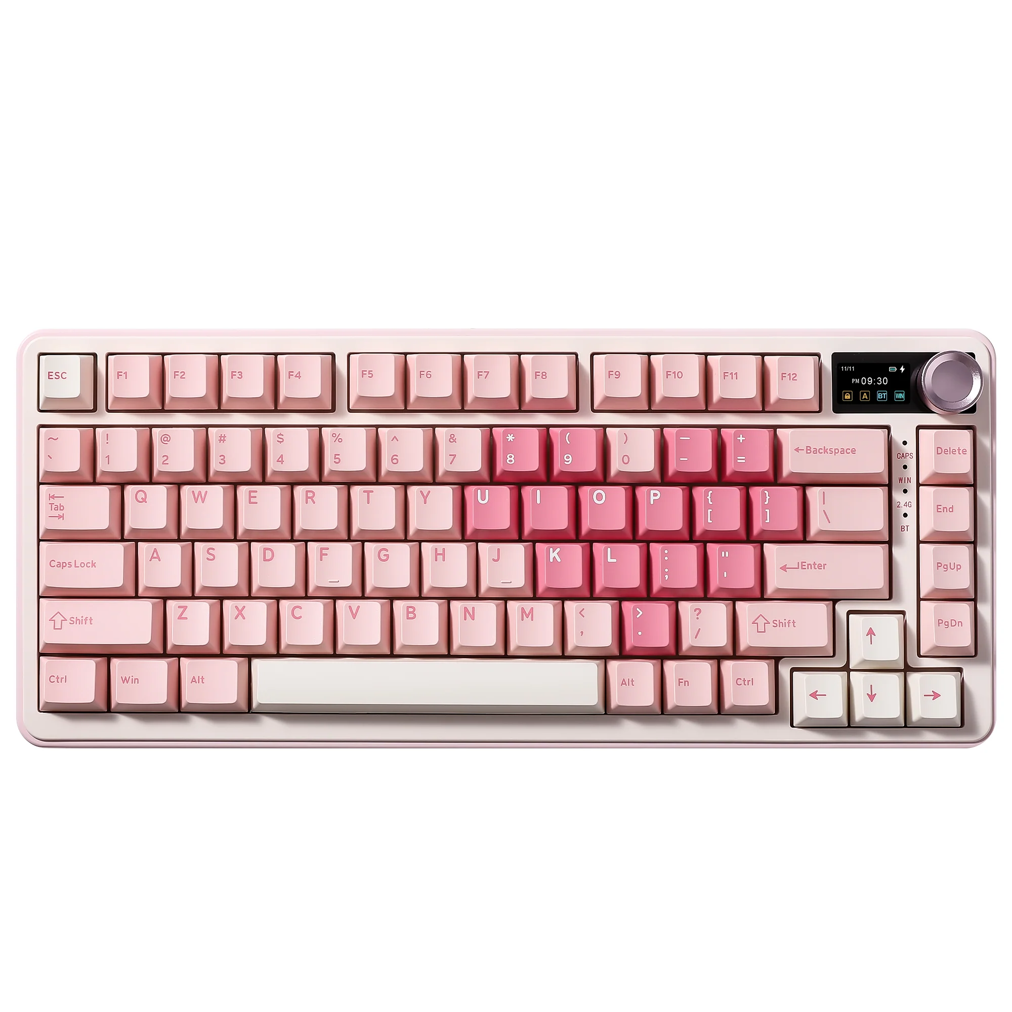 YUNZII B75 PRO MAX QMK/VIA Knob TFT Screen Wireless Mechanical Keyboard - Image 22
