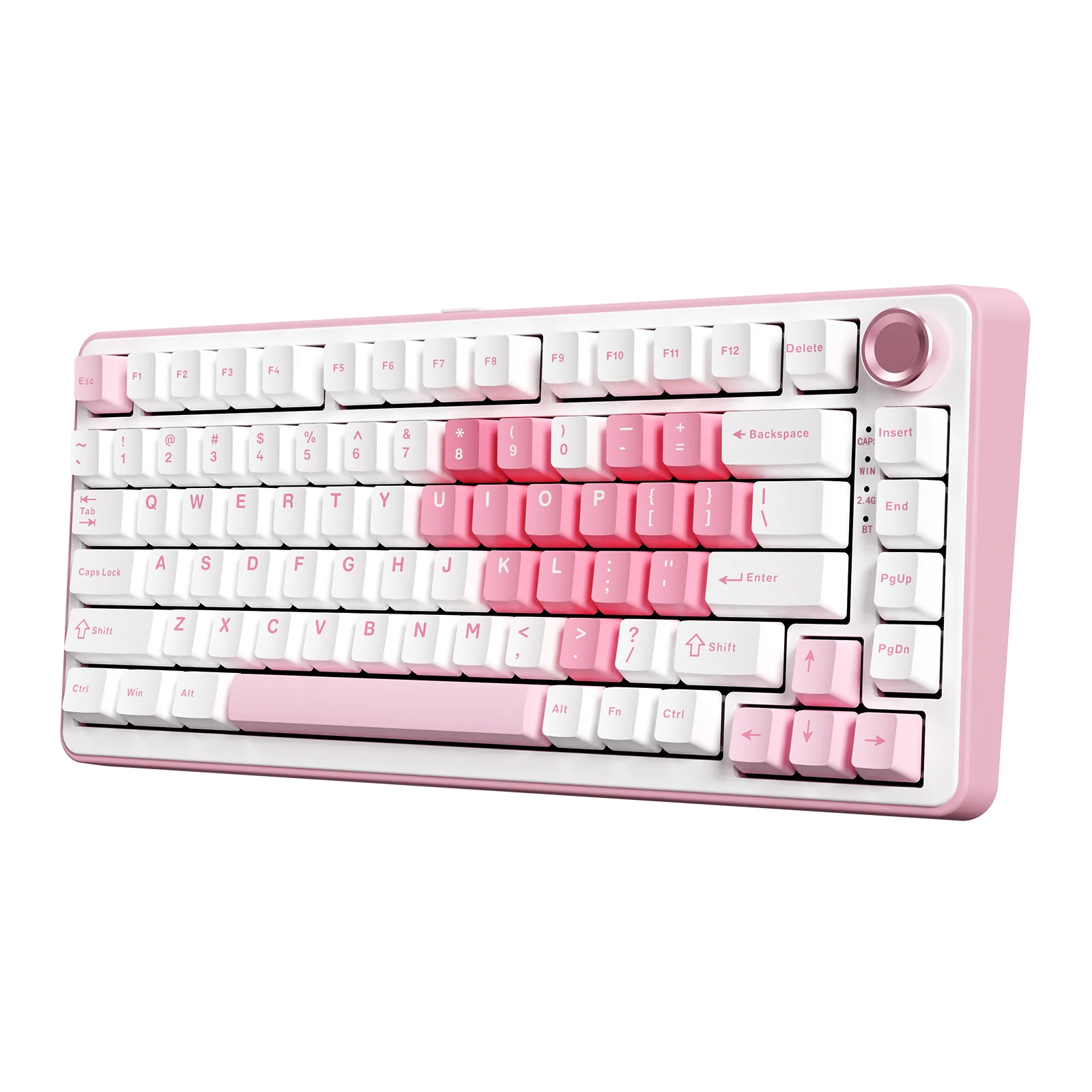 YUNZII B75 Pro White Heart Wireless Mechanical Keyboard - Image 11