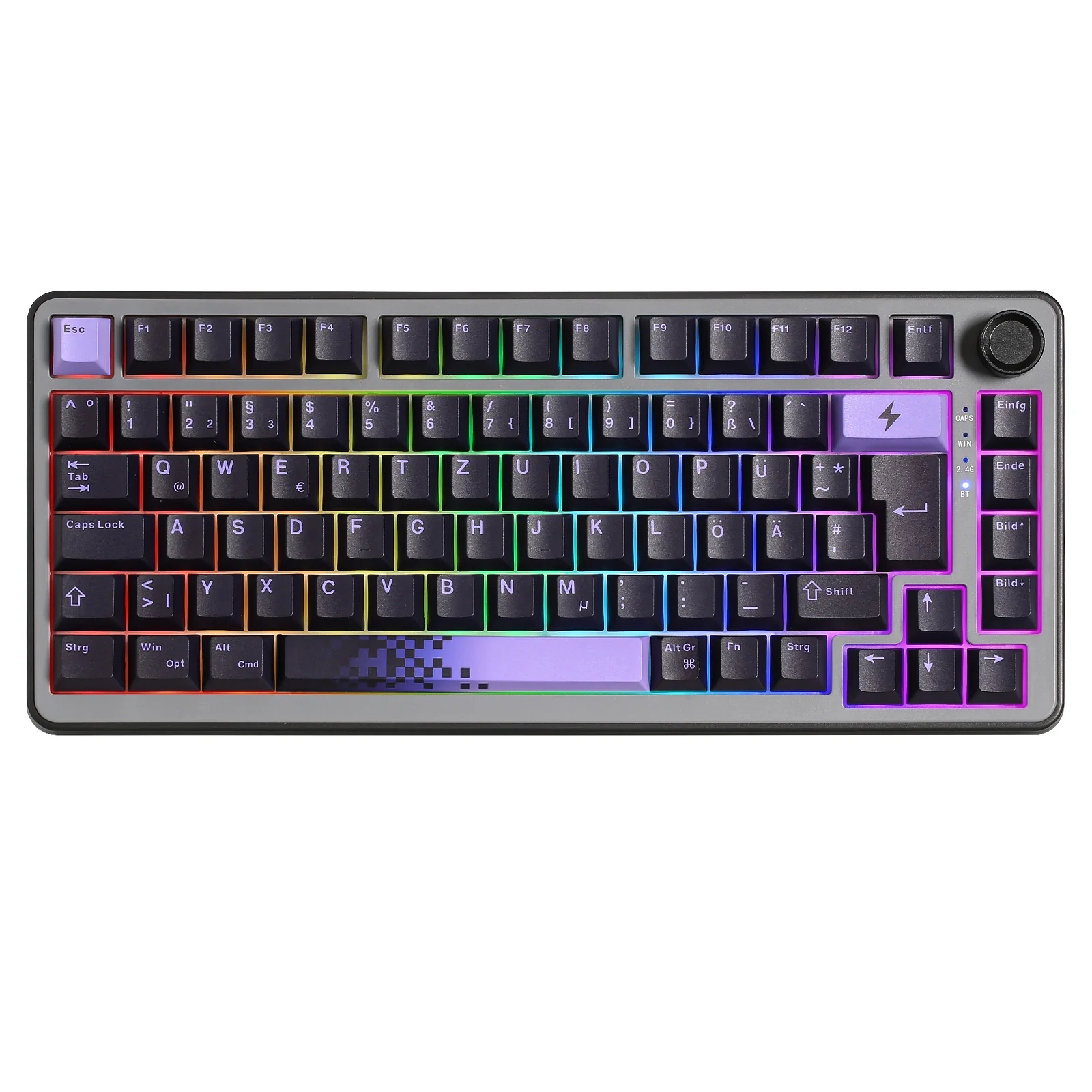 YUNZII B75 Pro Wireless Mechanical Keyboard - ISO Layout - Image 13