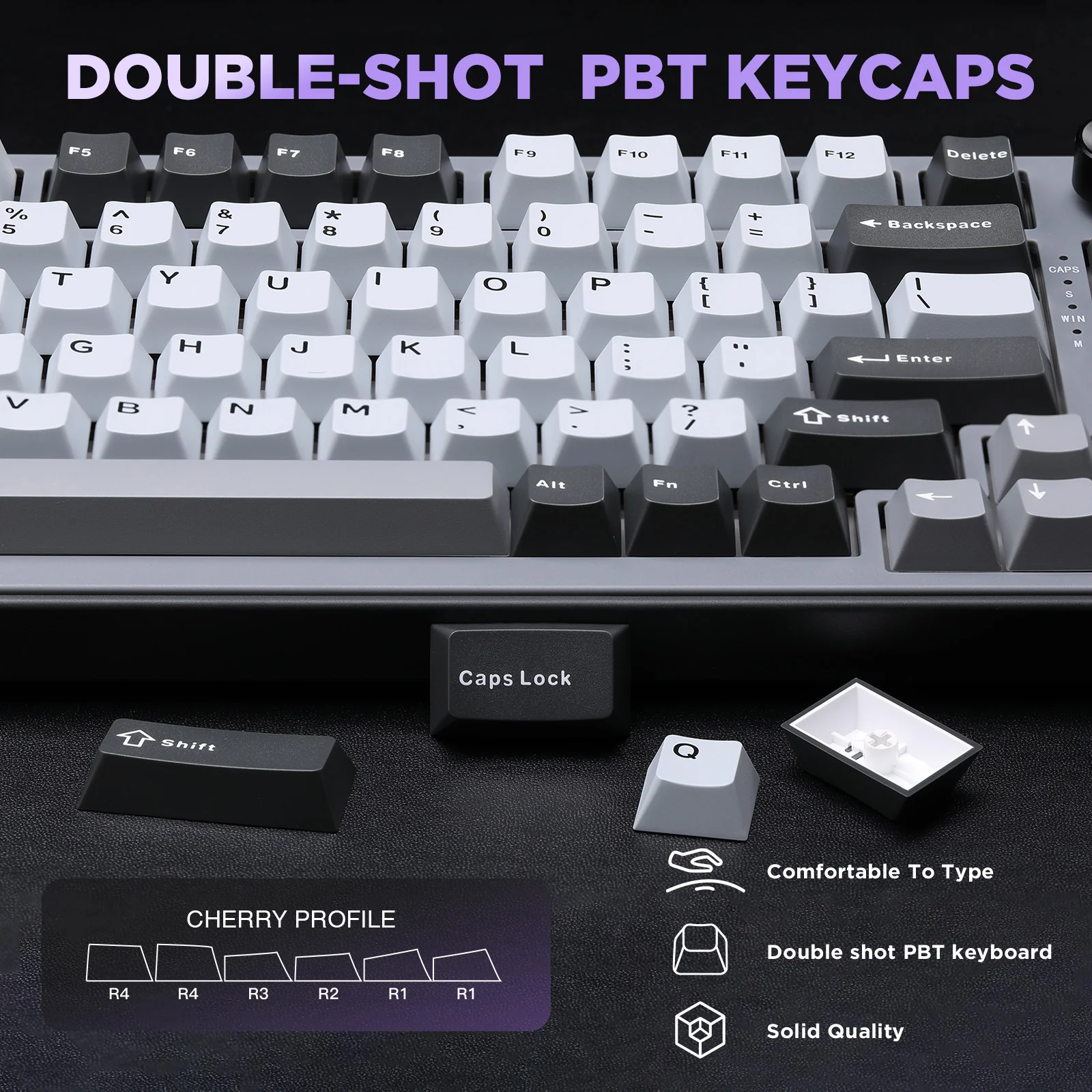 YUNZII B75 Wired RGB Mechanical Keyboard - Image 13