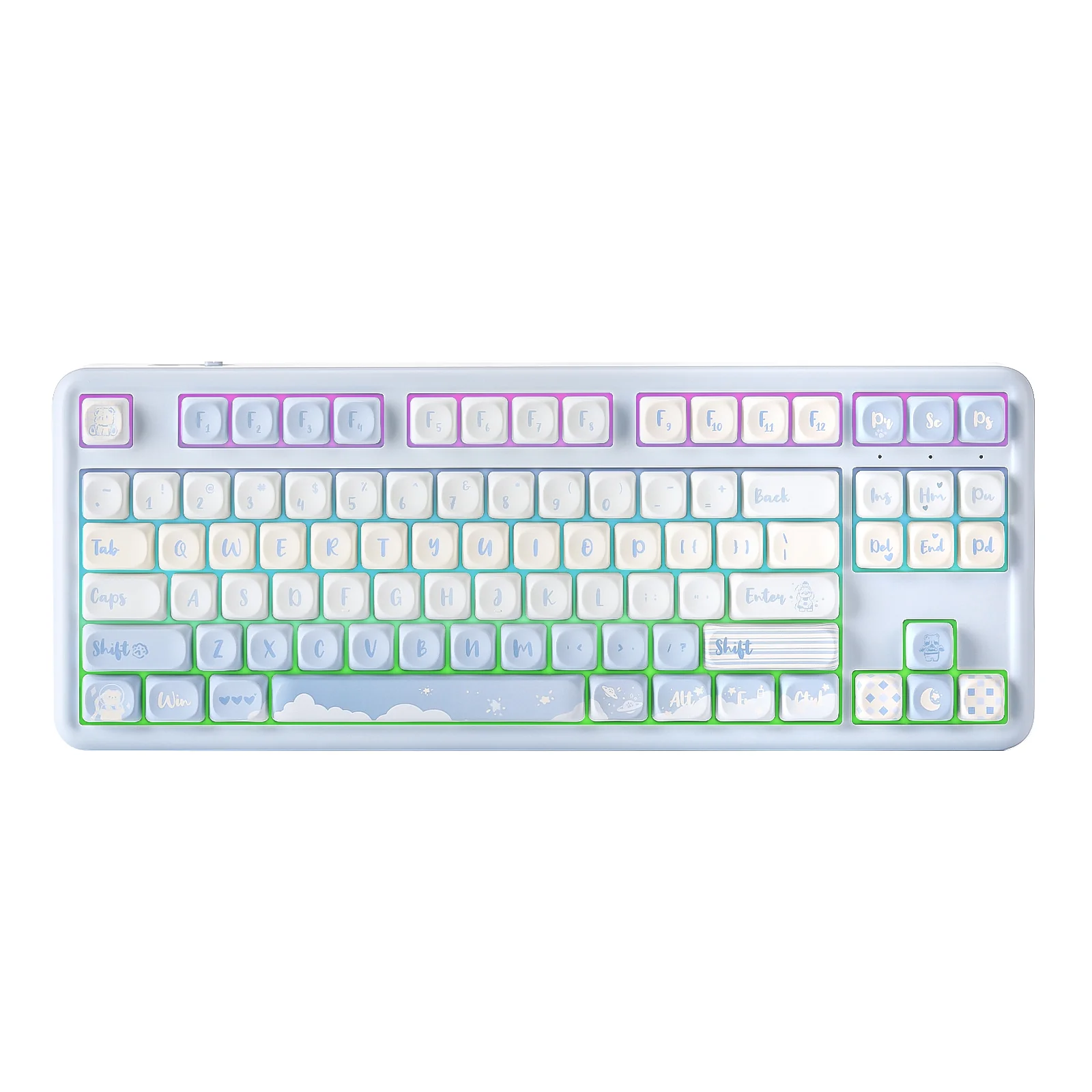 YUNZII B87 QMK/VIA Custom Mechanical Keyboard - Image 12